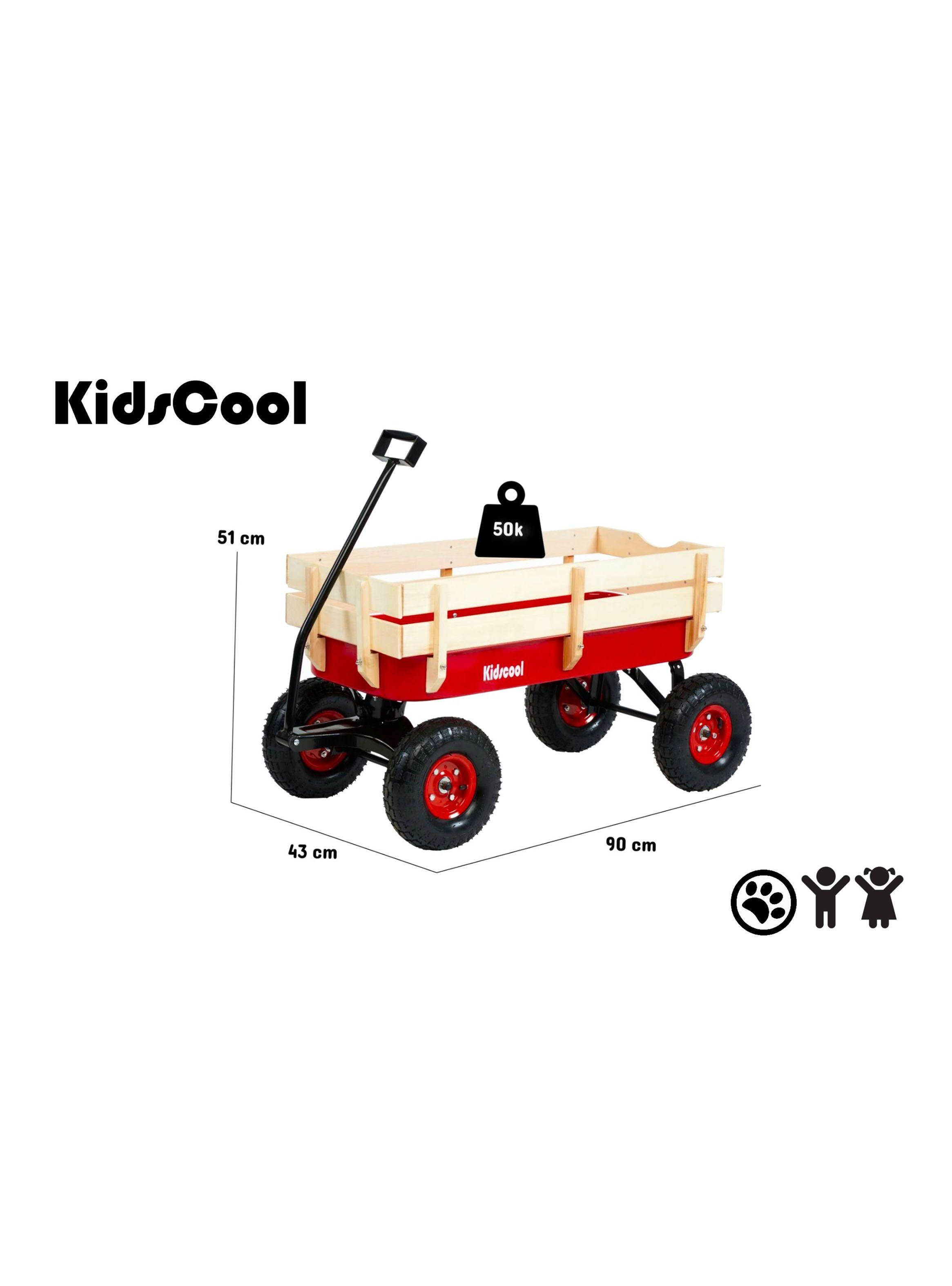 Carro de Arrastre Wagon Rojo-1