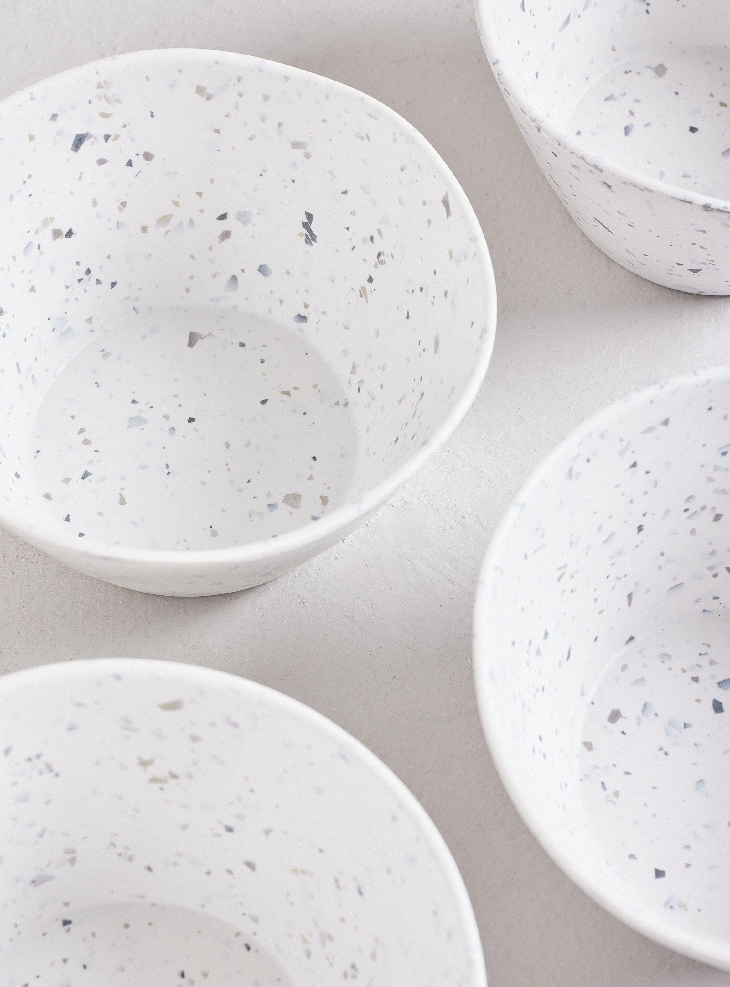 Set 4 Bowls Melamina Puntos-2