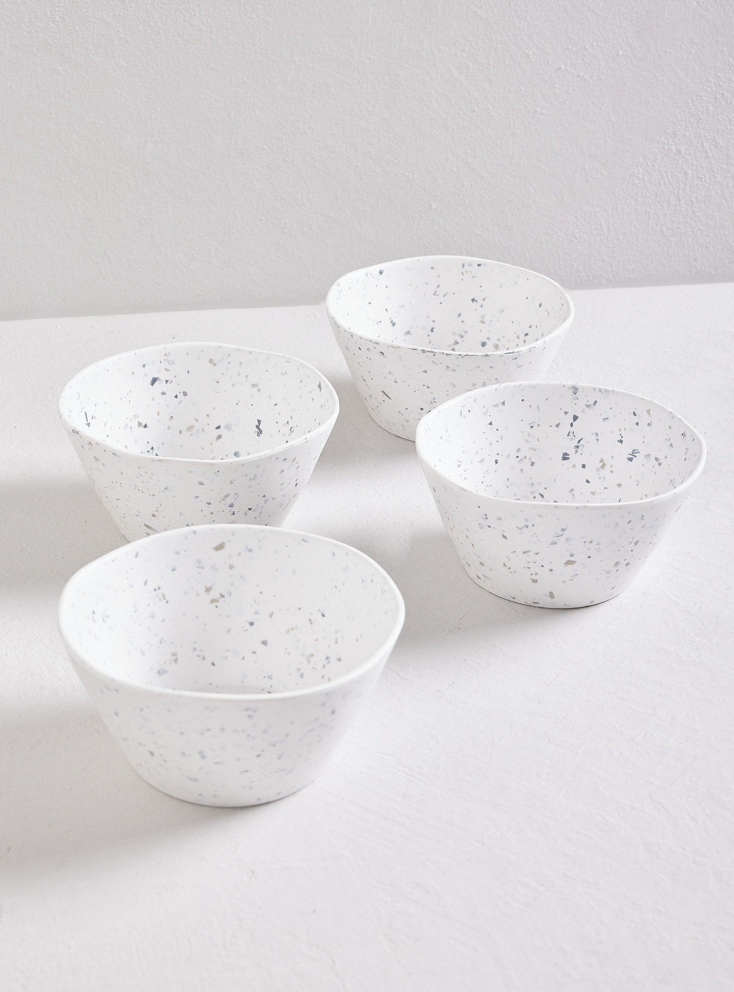 Set 4 Bowls Melamina Puntos-0