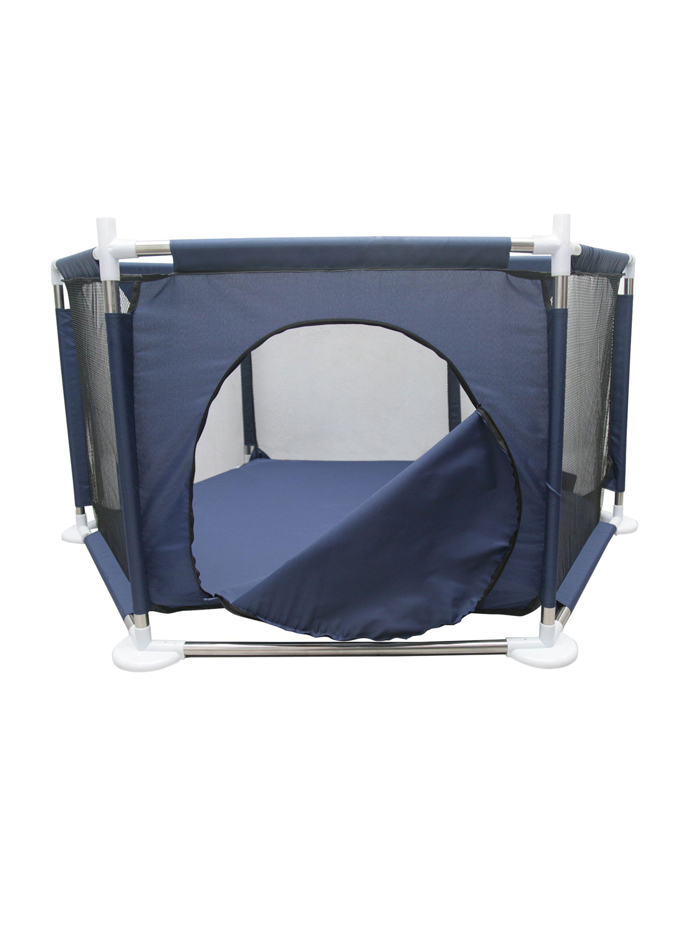 Corral Madera Forma Hexagonal Plegable-2