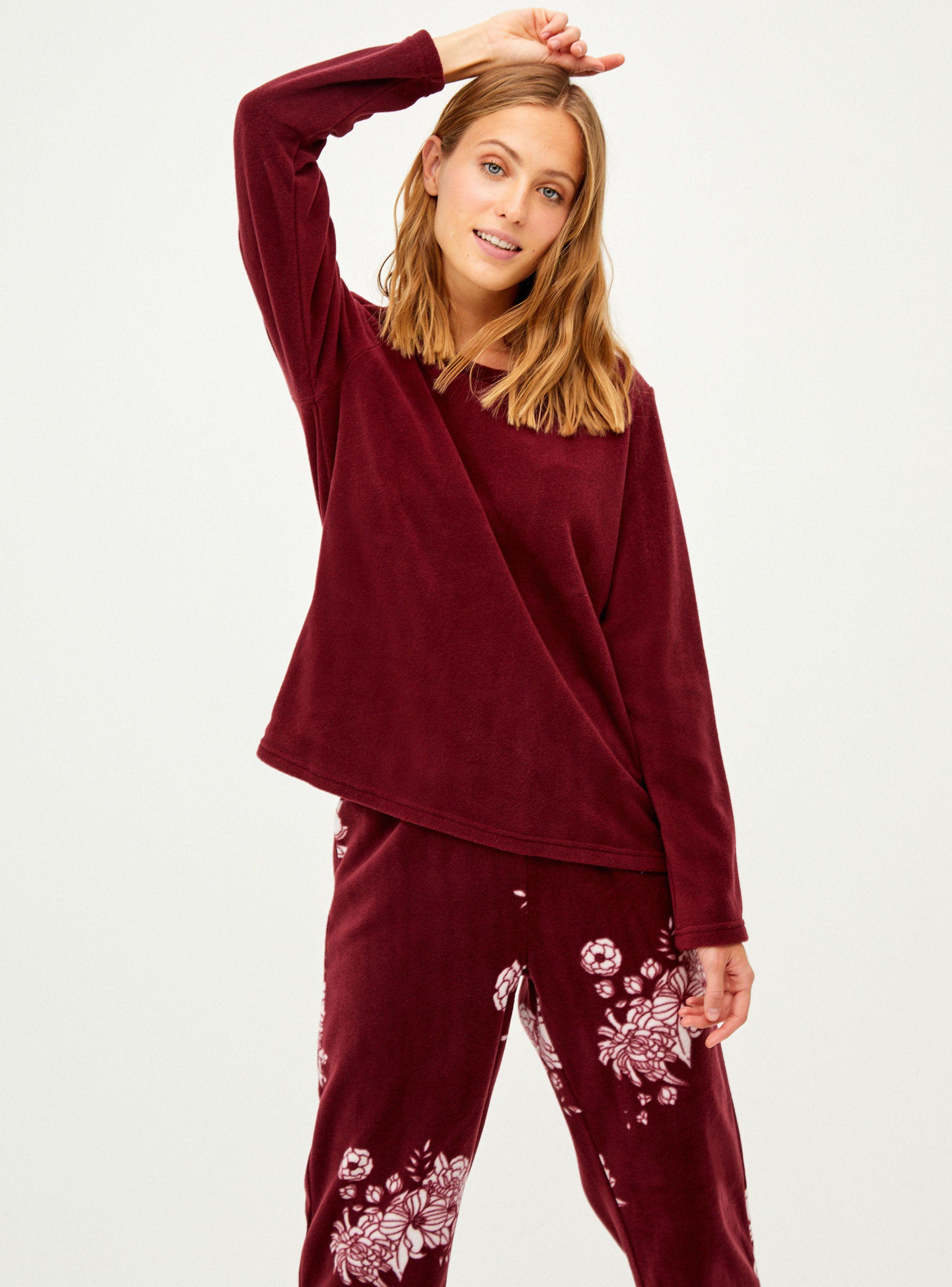Pijama Polar Mujer Cuello Redondo Marittimo-0