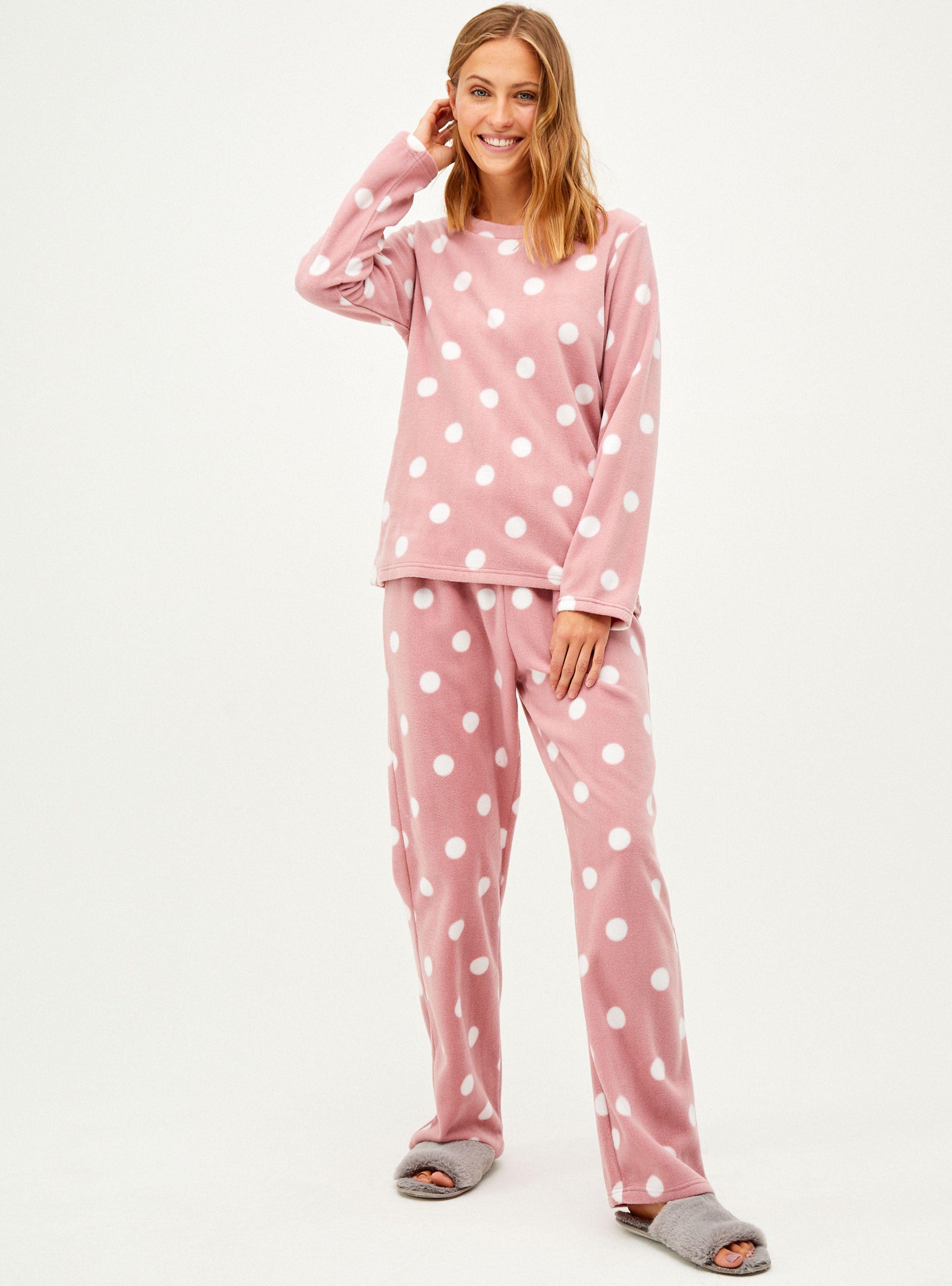 Pijama Polar Mujer Cuello Redondo Marittimo-0