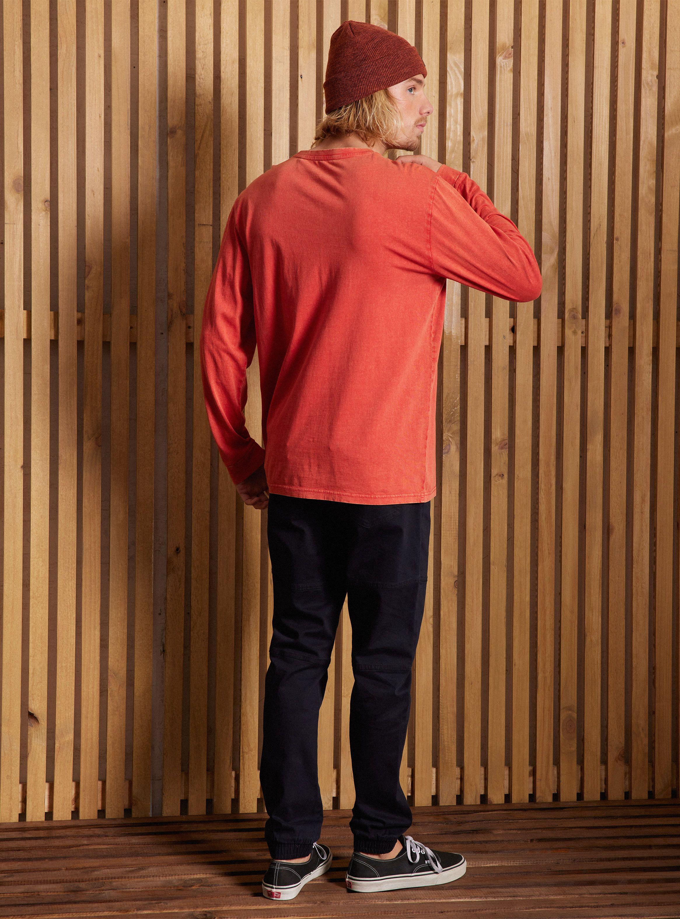 Polera Lavado Acid Wash Bolsillo-5