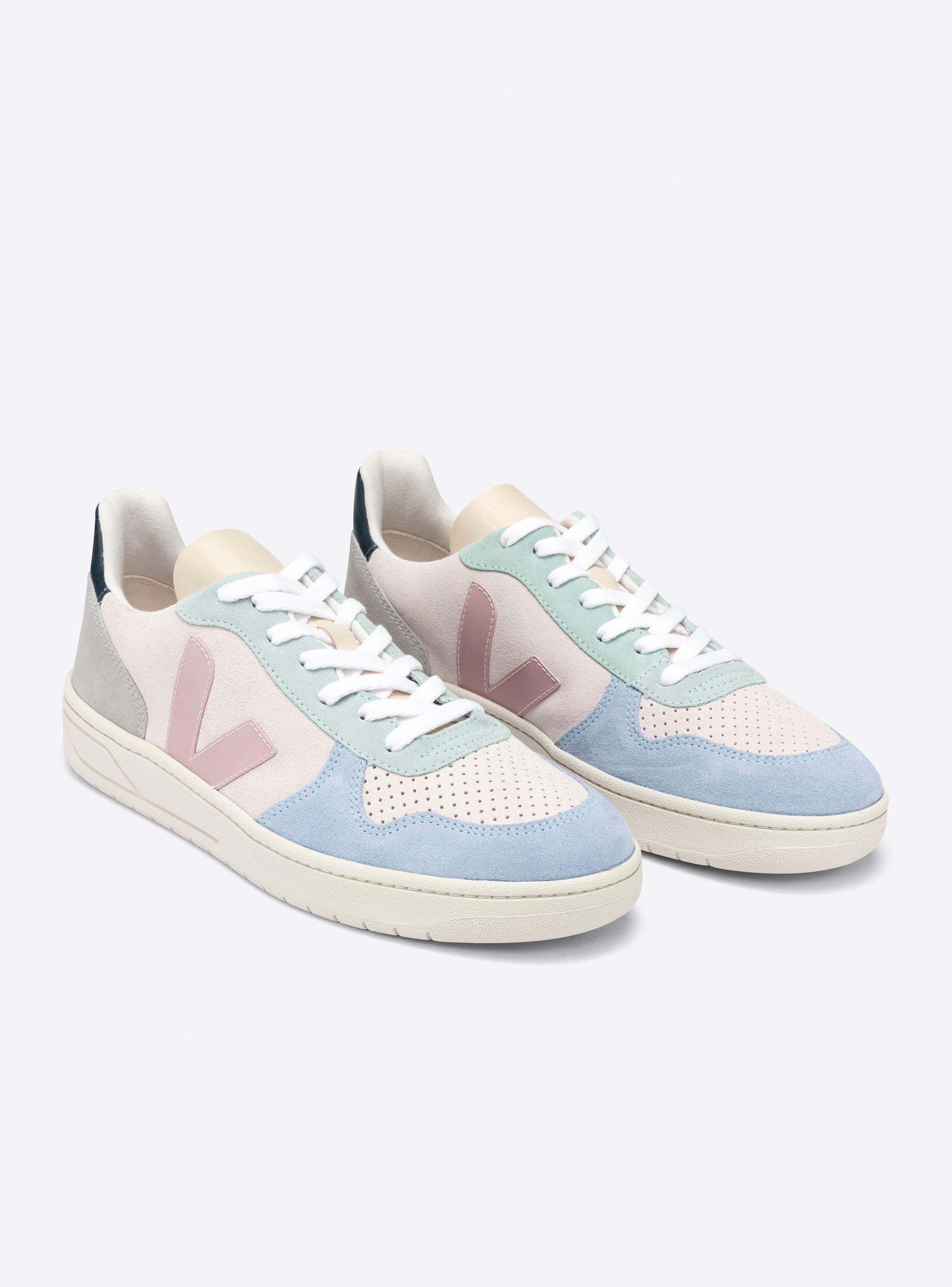 Zapatilla Veja Urbana Mujer V10 Multico Natural Babe-1
