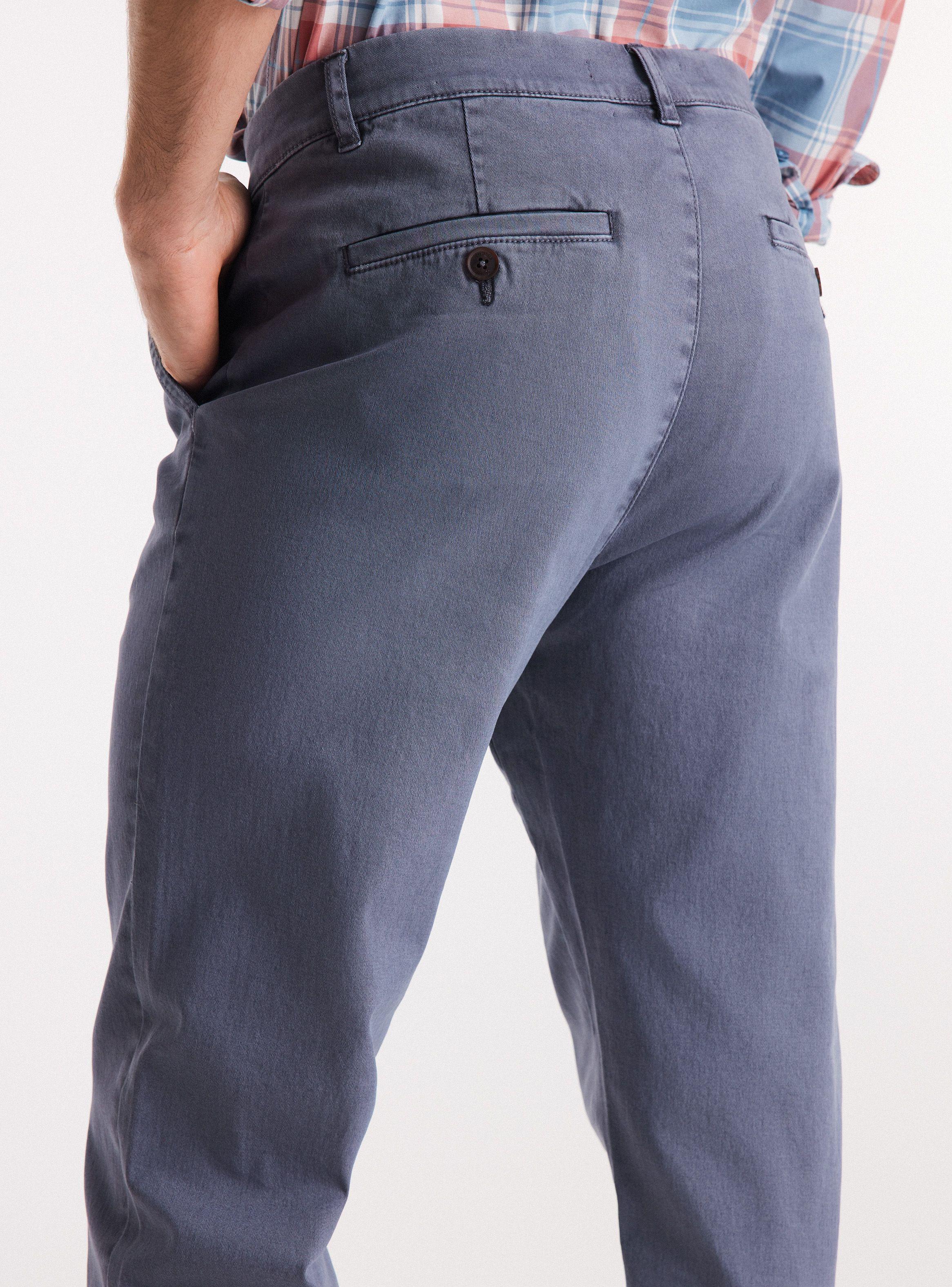 Pantalón Gabardina Corte Chino-3