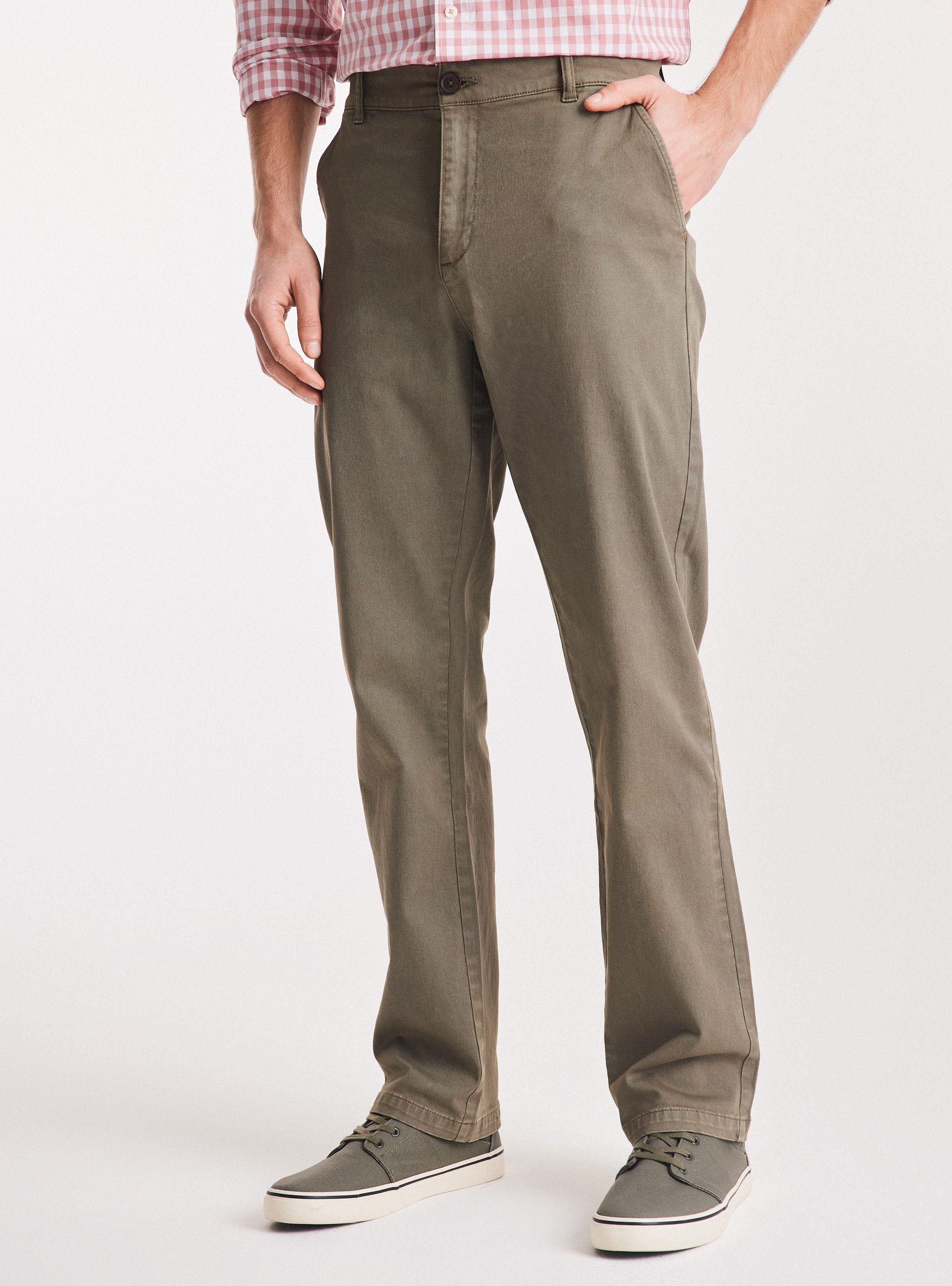 Pantalón Gabardina Corte Chino-0