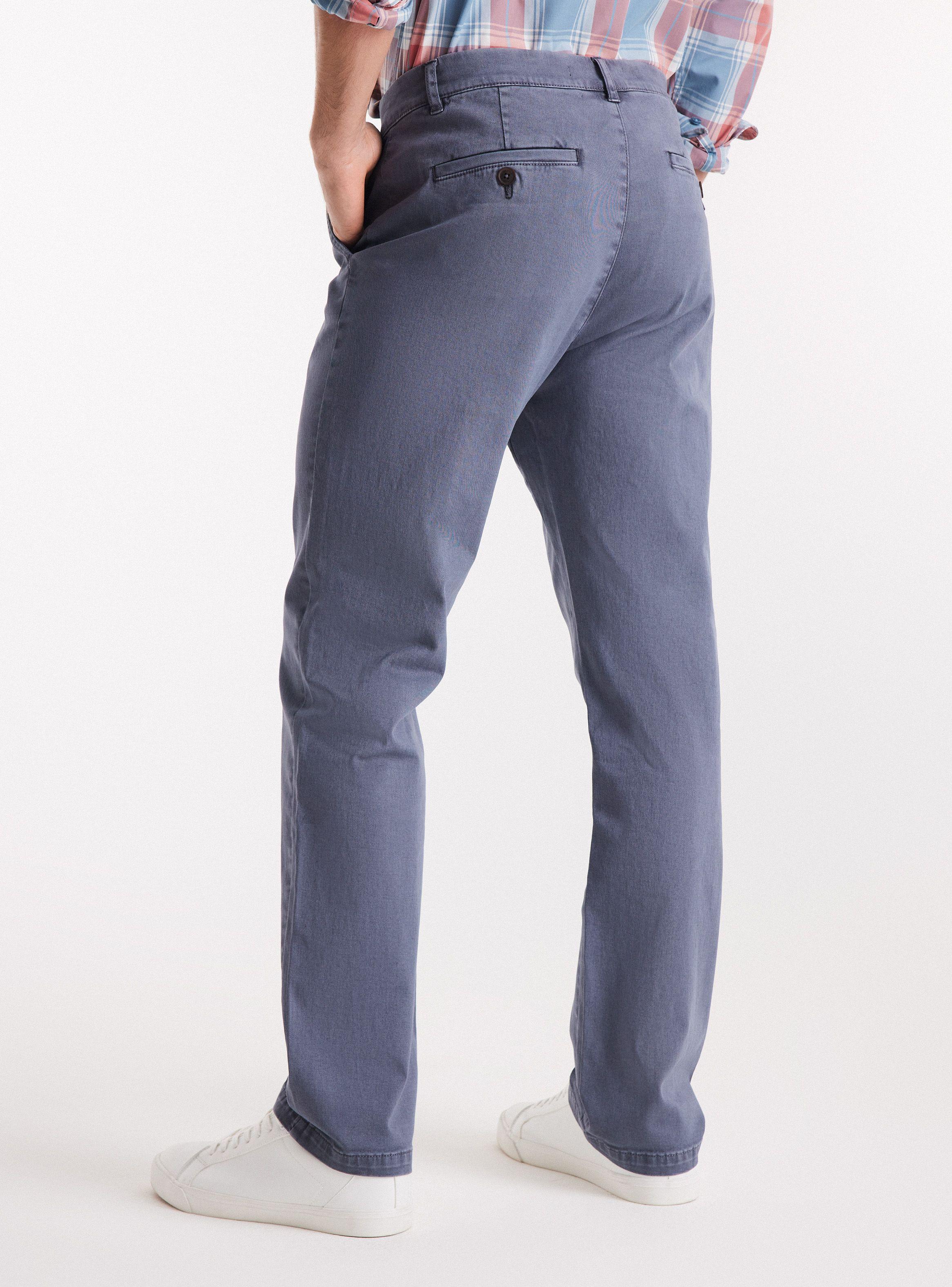 Pantalón Gabardina Corte Chino-1