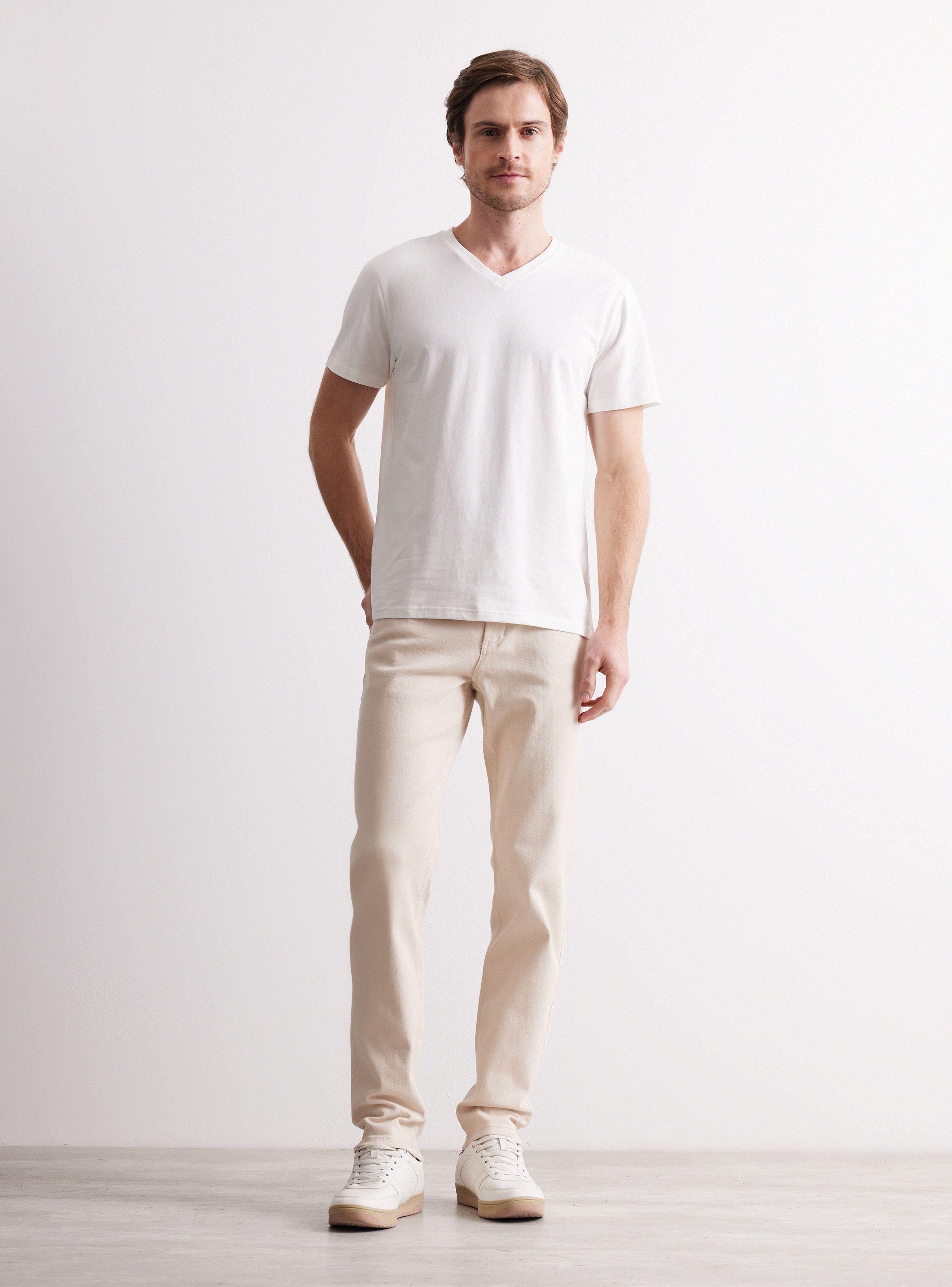Polera Corte Cuello V-4