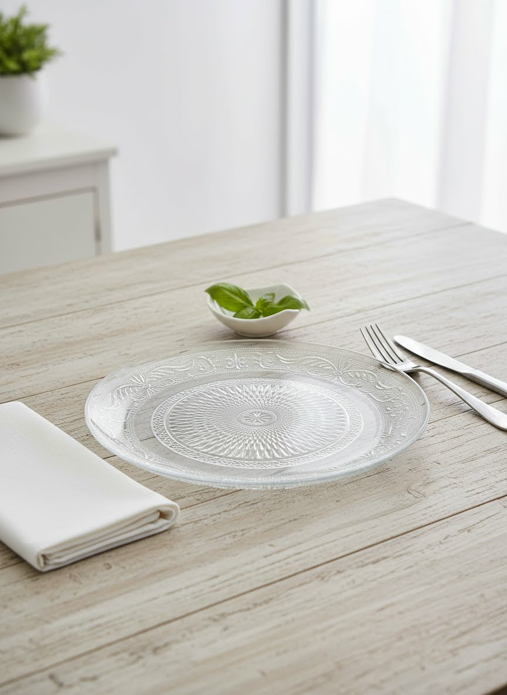 Plato de Vidrio 20 cm-3