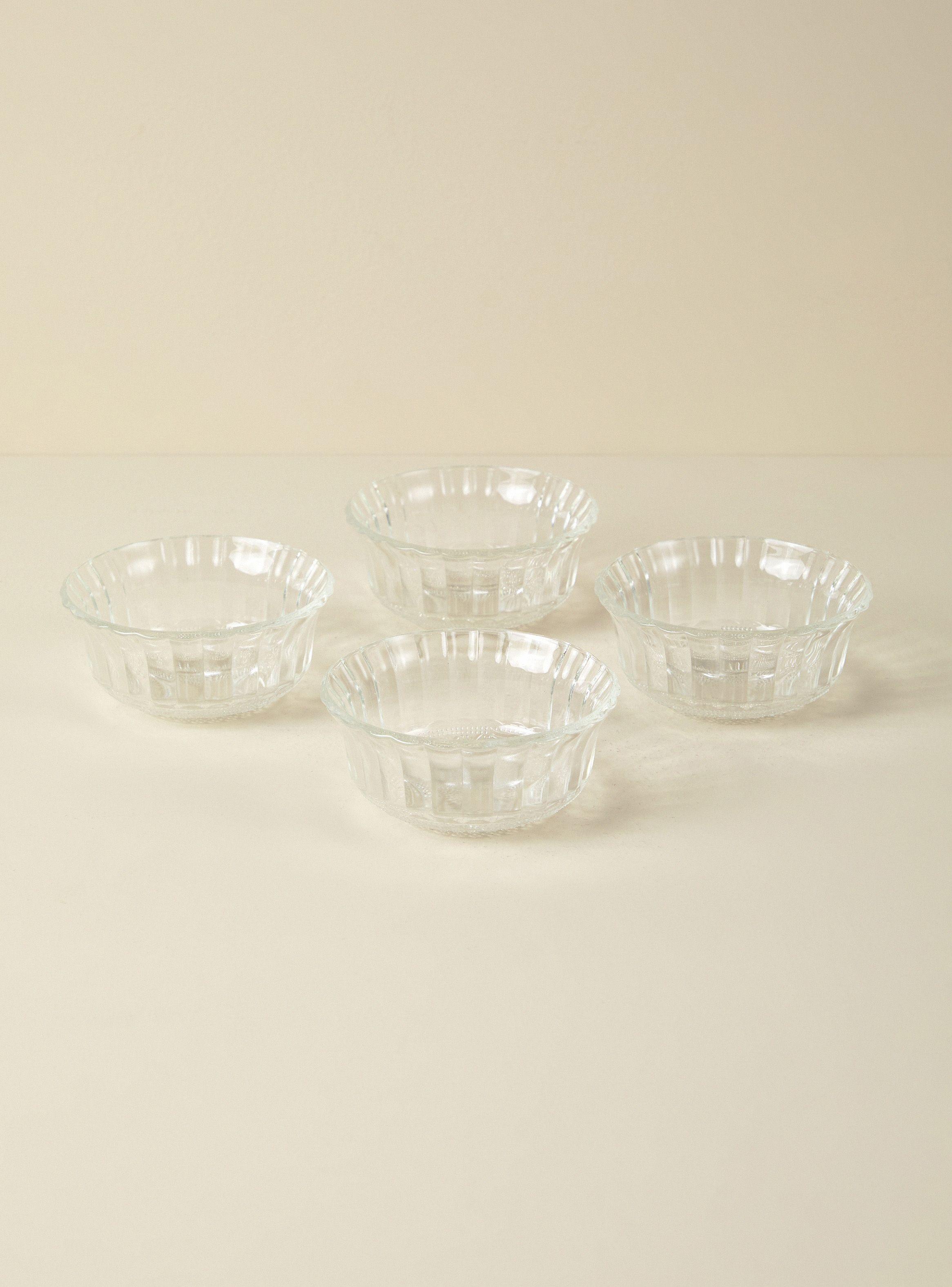 Set 4 Bowl 11 cm Clear-1