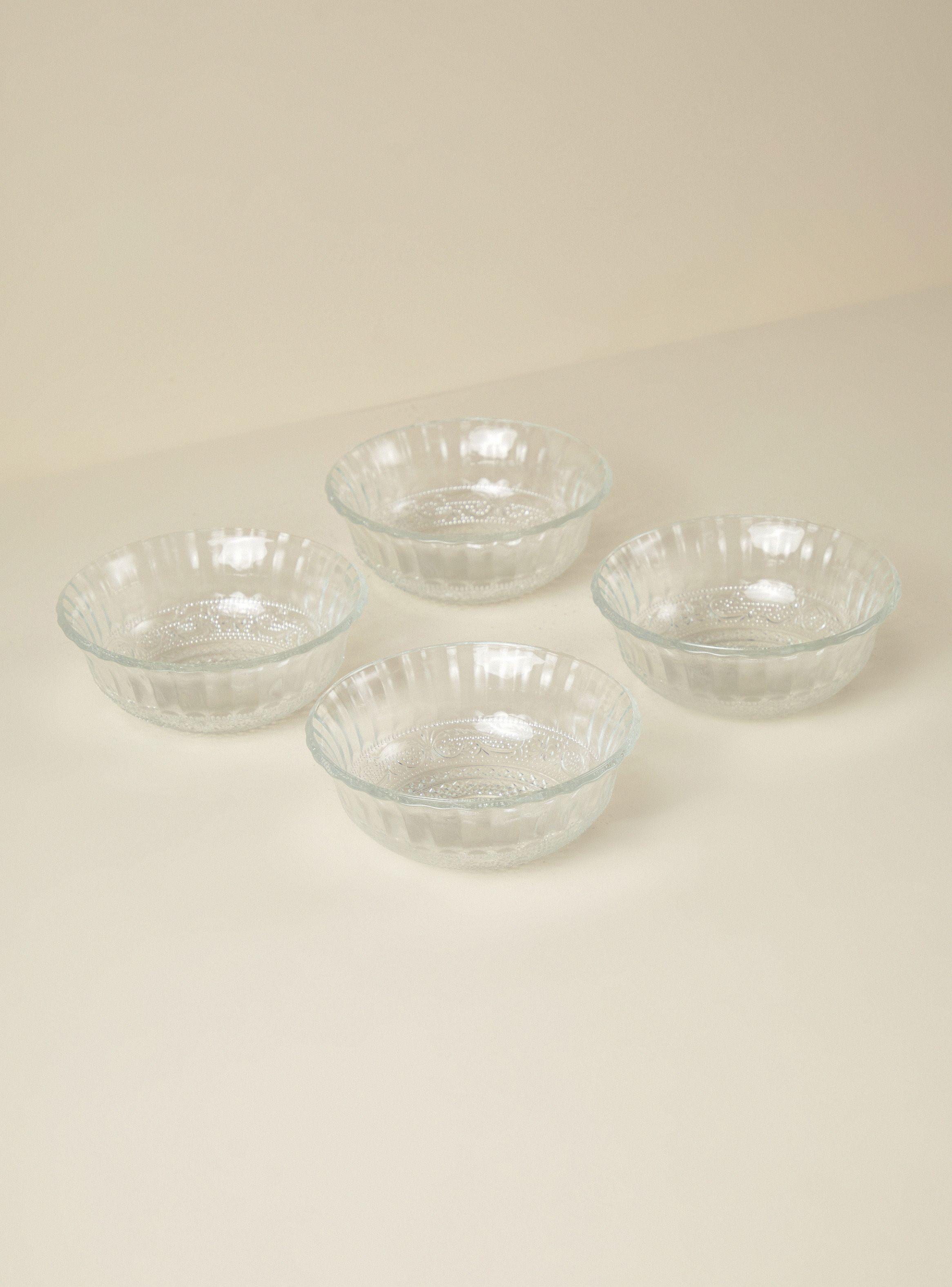 Set 4 Bowl 13.4 cm Clear-0