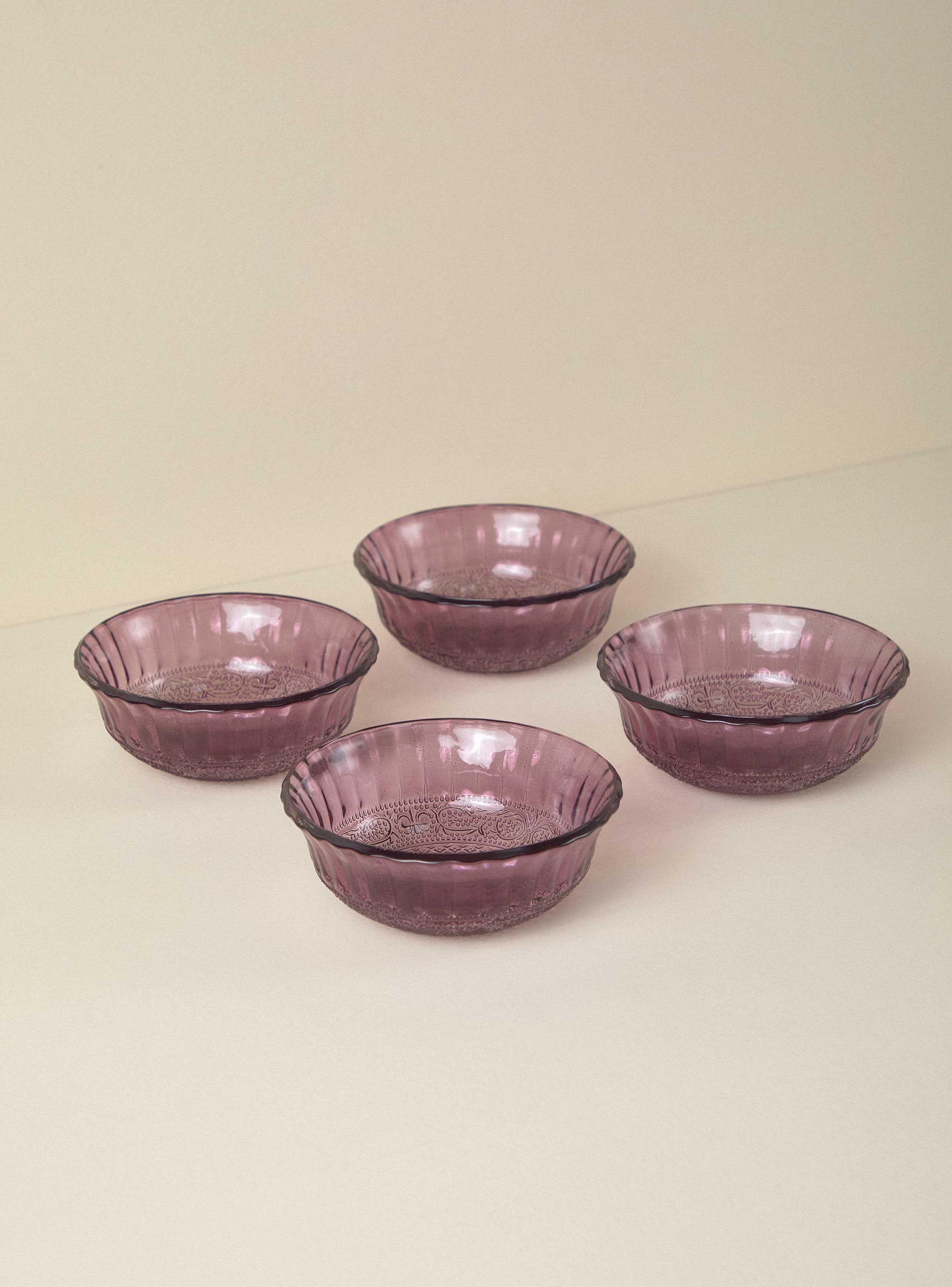Set 4 Bowl 13.4 cm Rosa-0