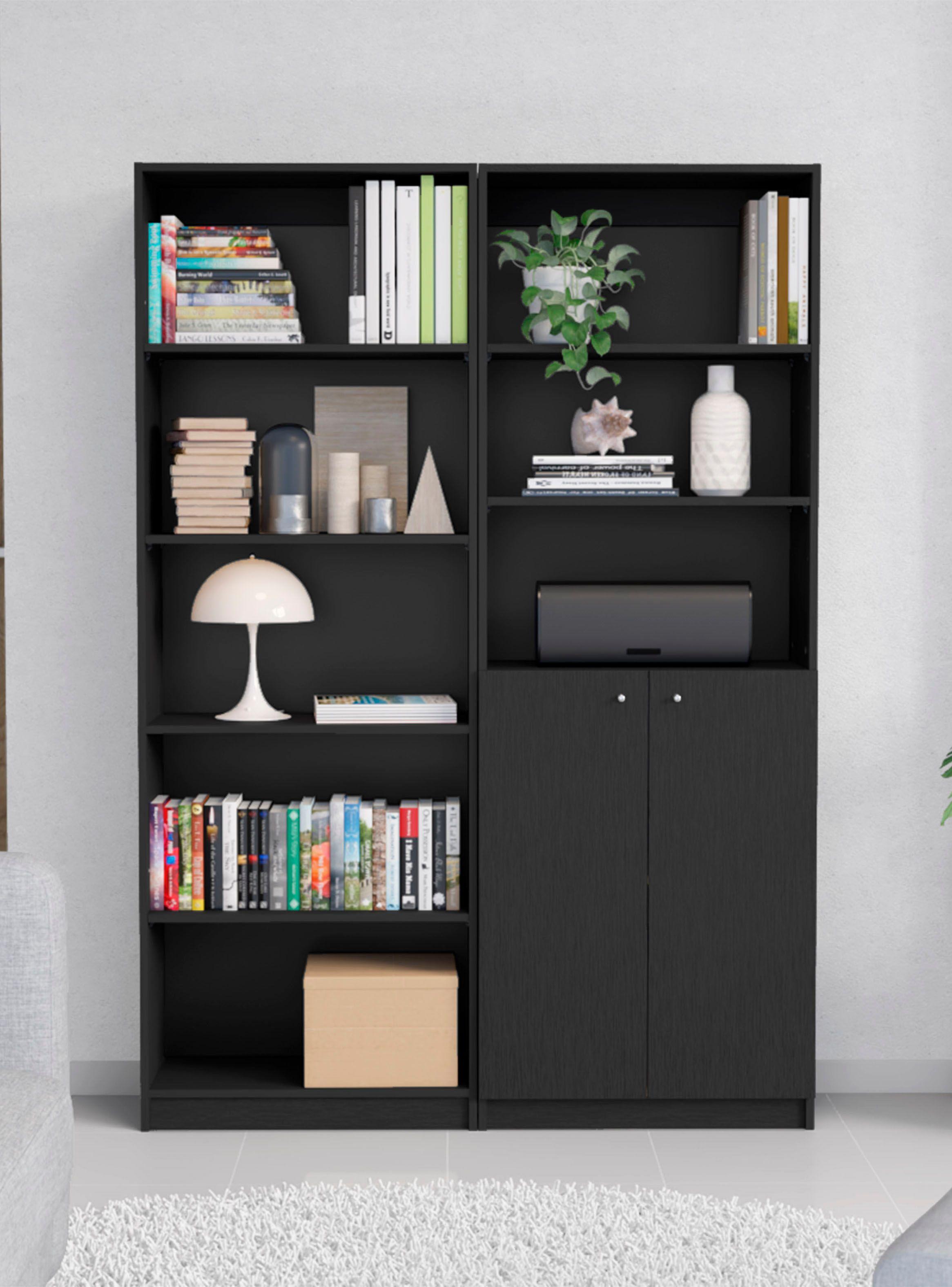 Combo Home Estante 62 cm + Estante 2P-5