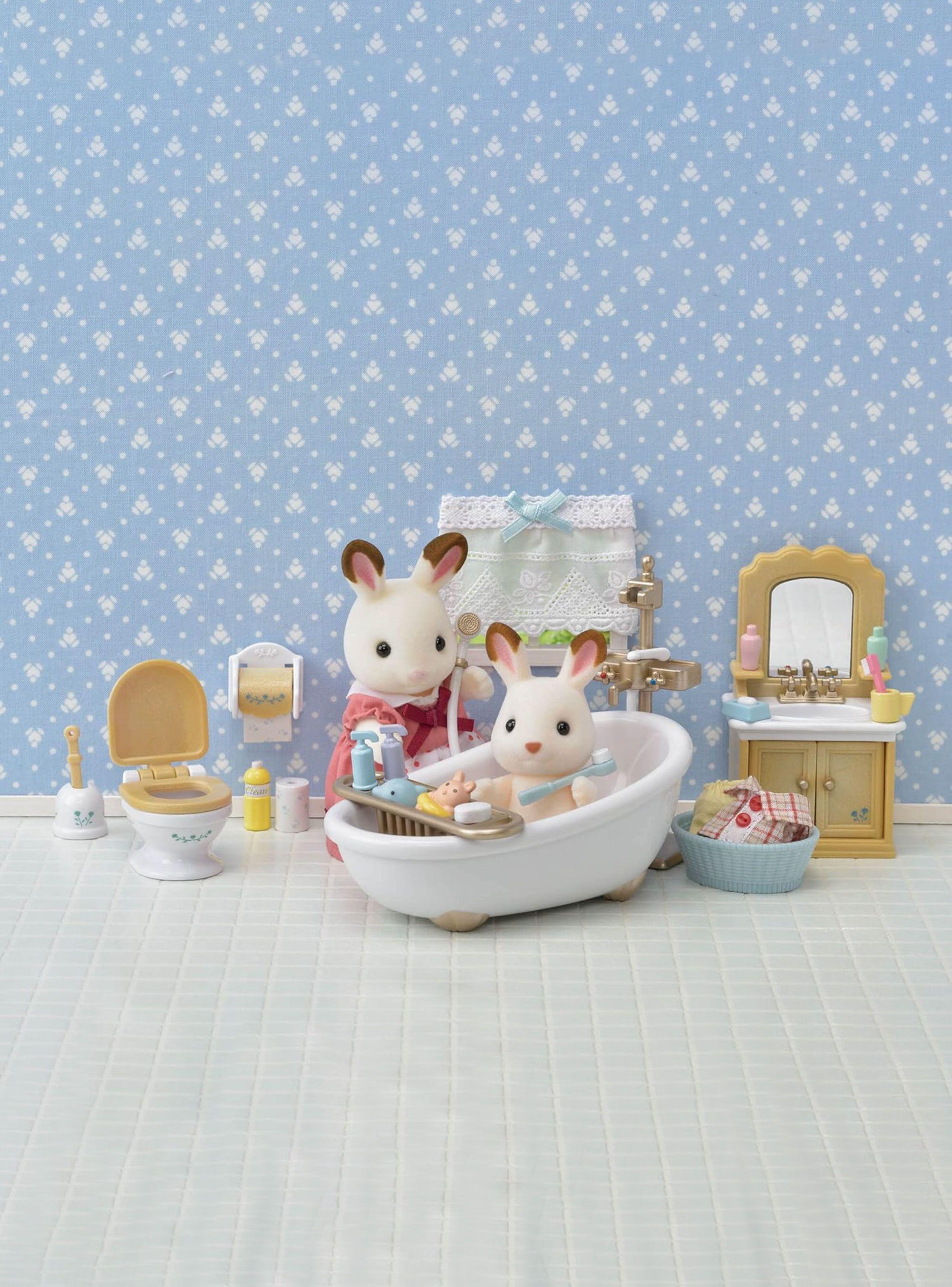 Set Baño del Campo Sylvanian Families-2