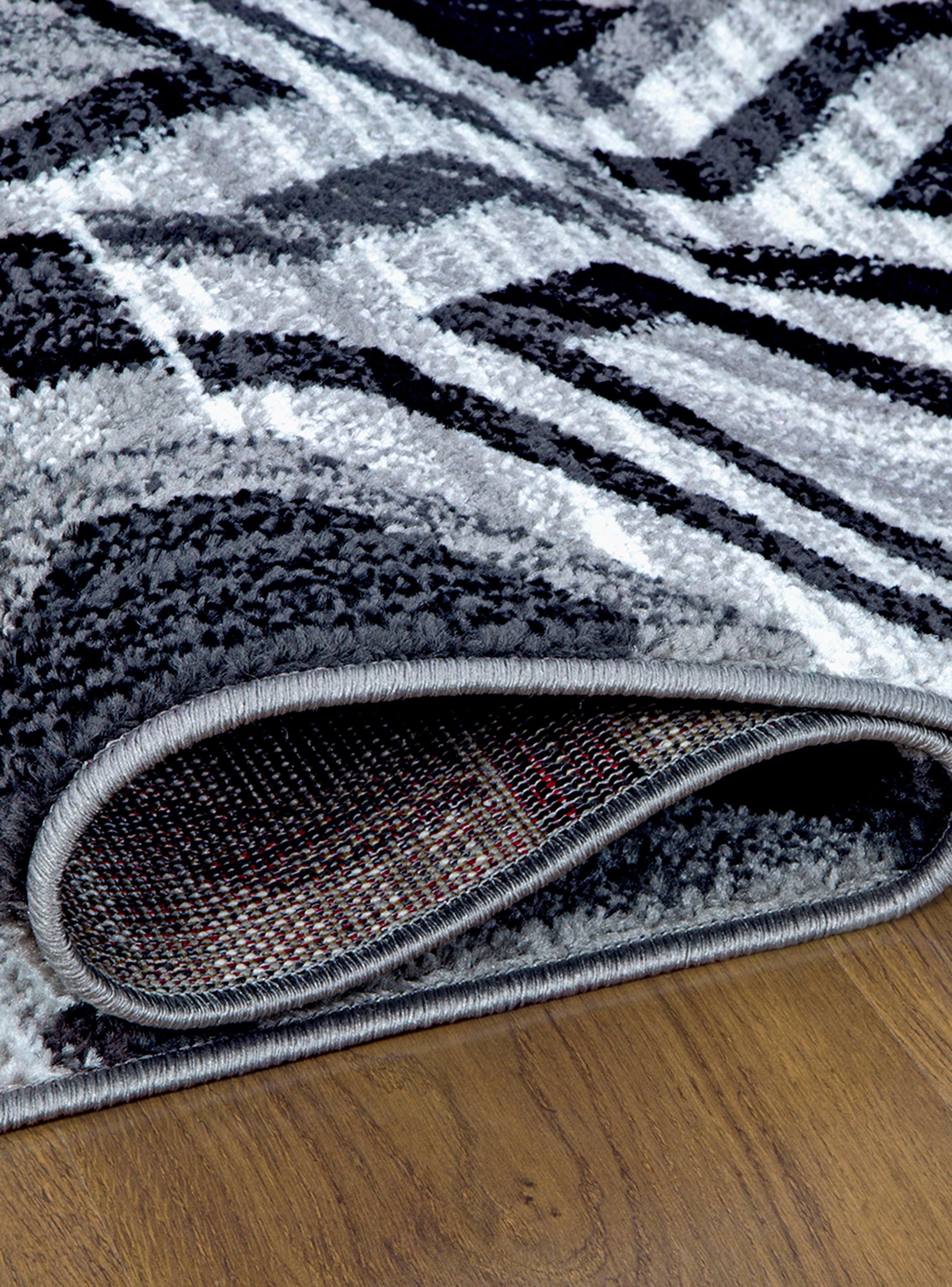 Alfombra Redonda Elite 160 x 160 x 160 cm Gris-1