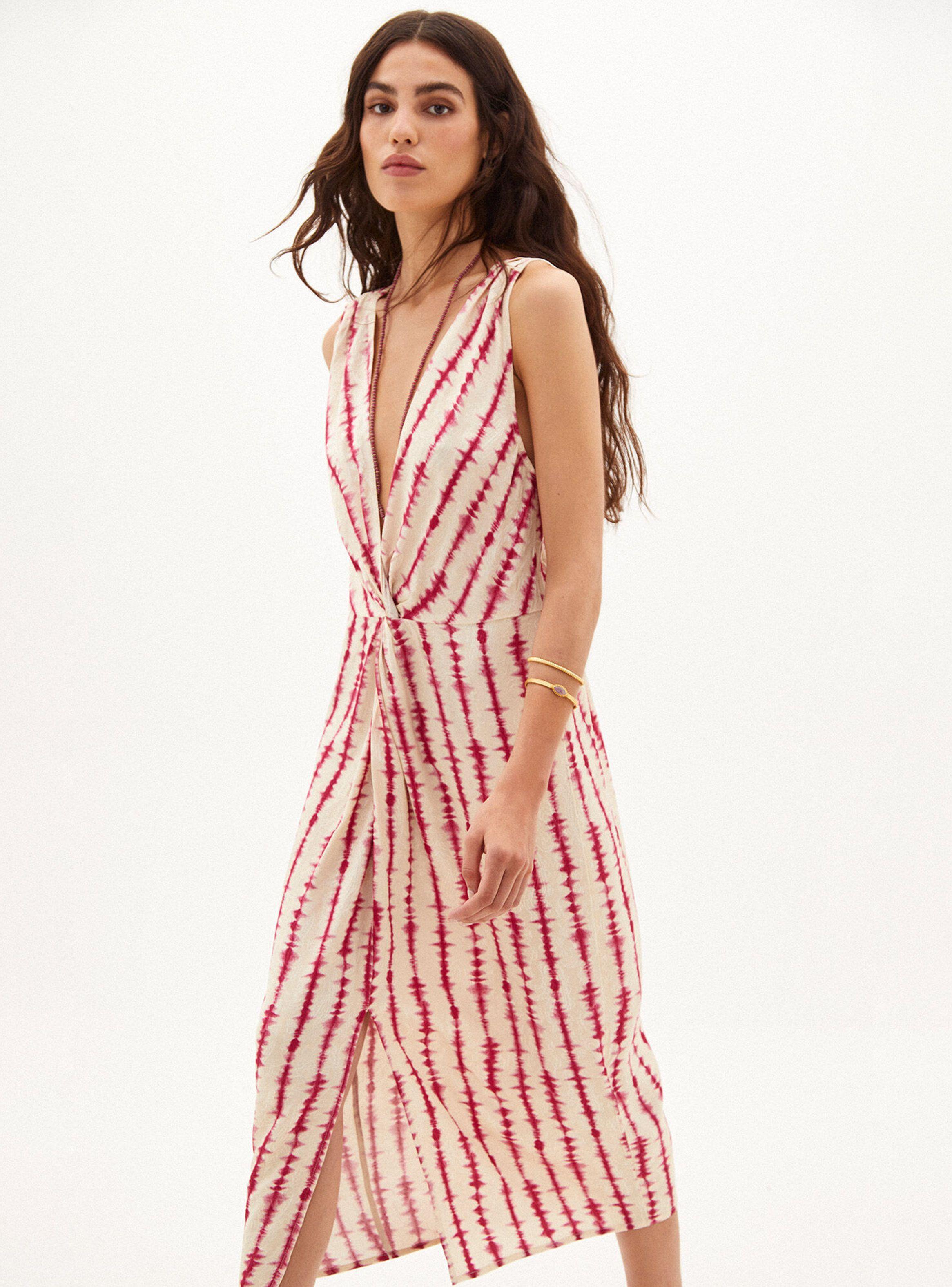 Vestido Flora Rayas-2