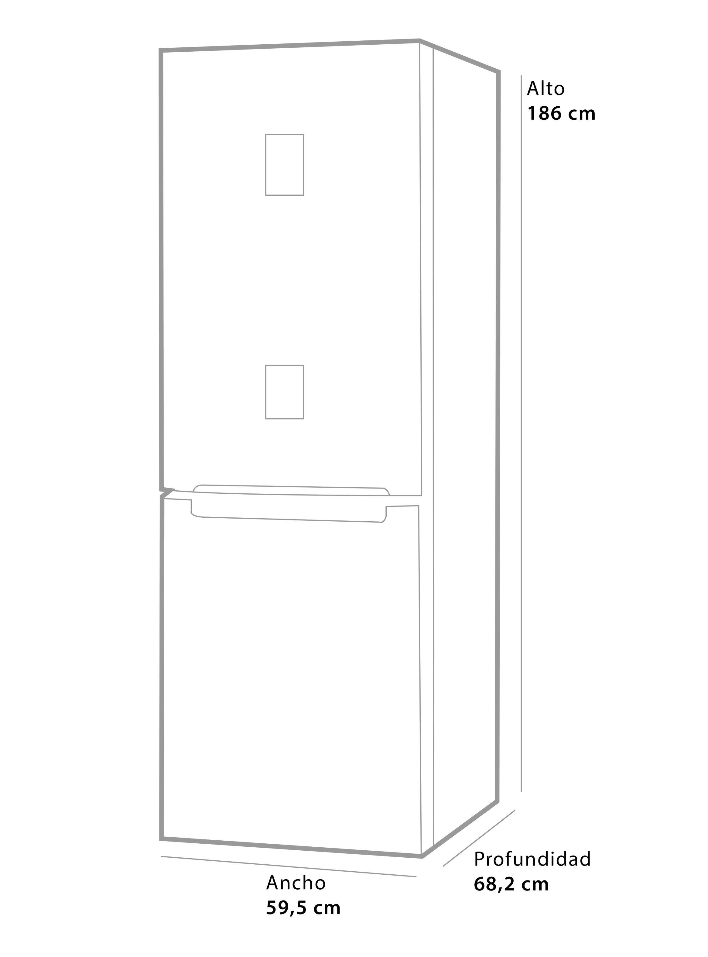 Refrigerador LG No Frost 336 Litros LB37SPGK-1