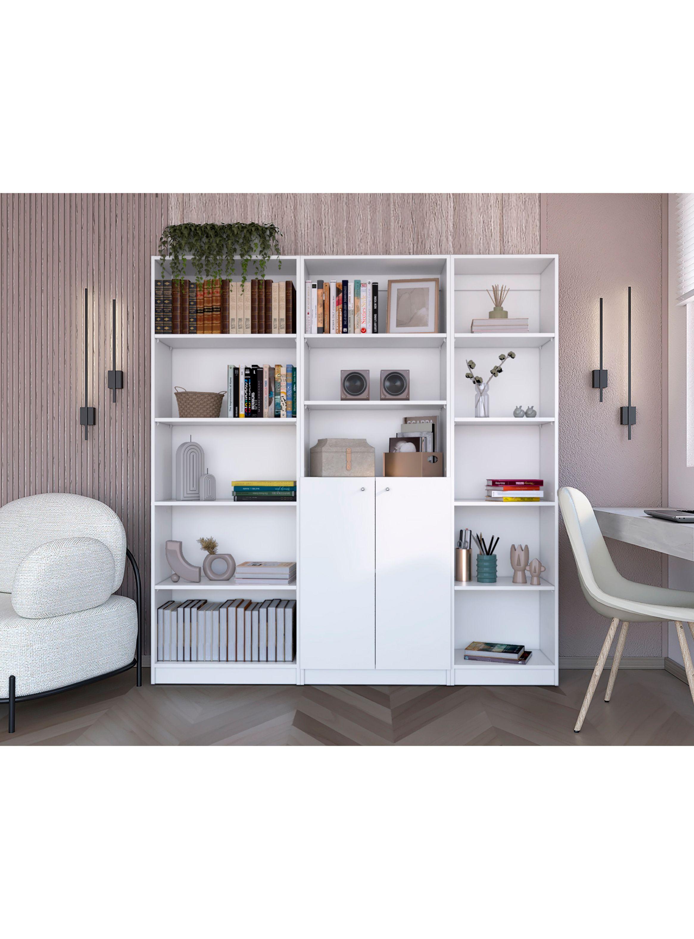 Combo Home Estante 5R + Estante 2P + Estante 45 cm-5