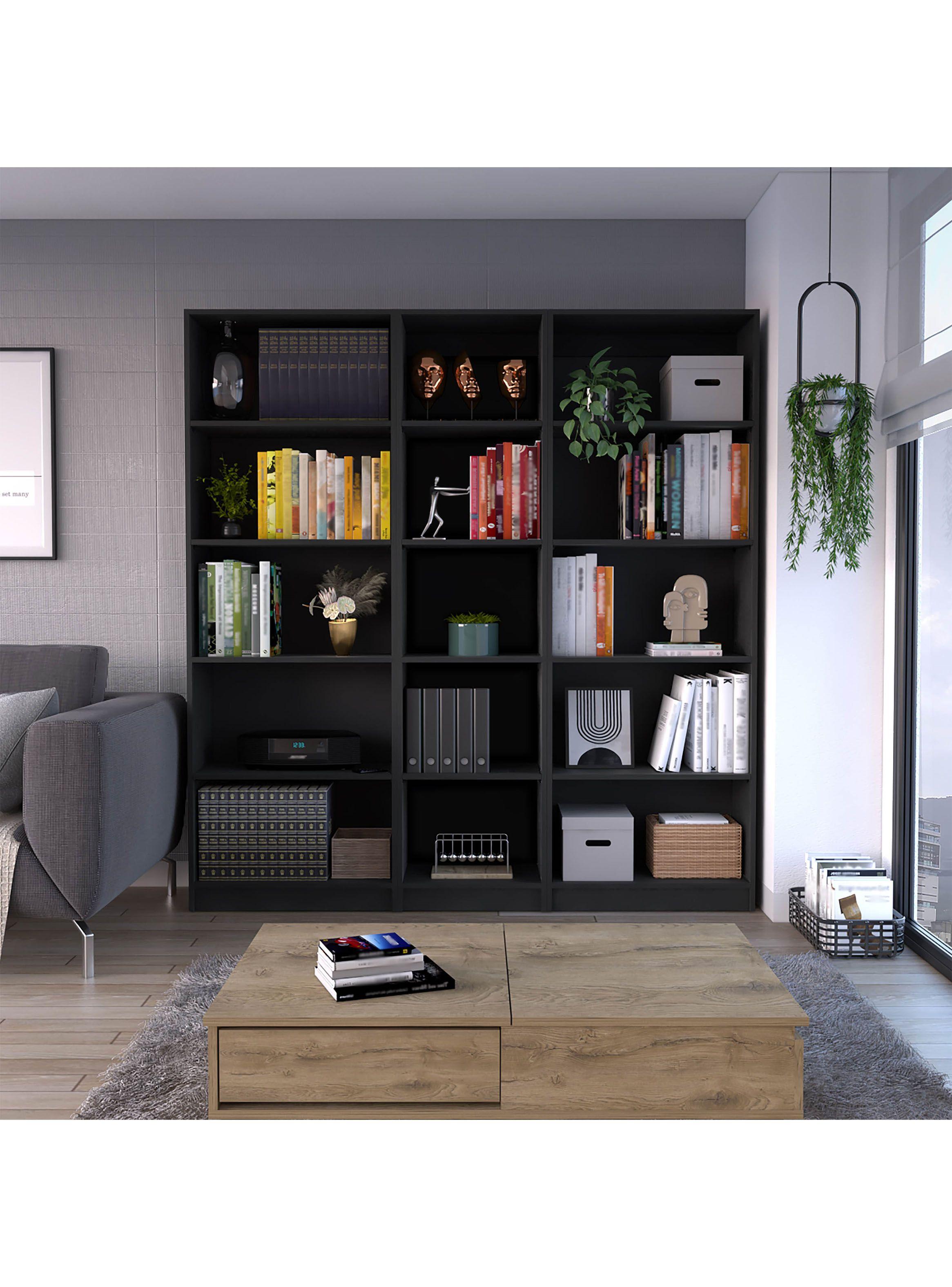 Combo 2 Estantes 62 cm + Estante 45 cm Home-5