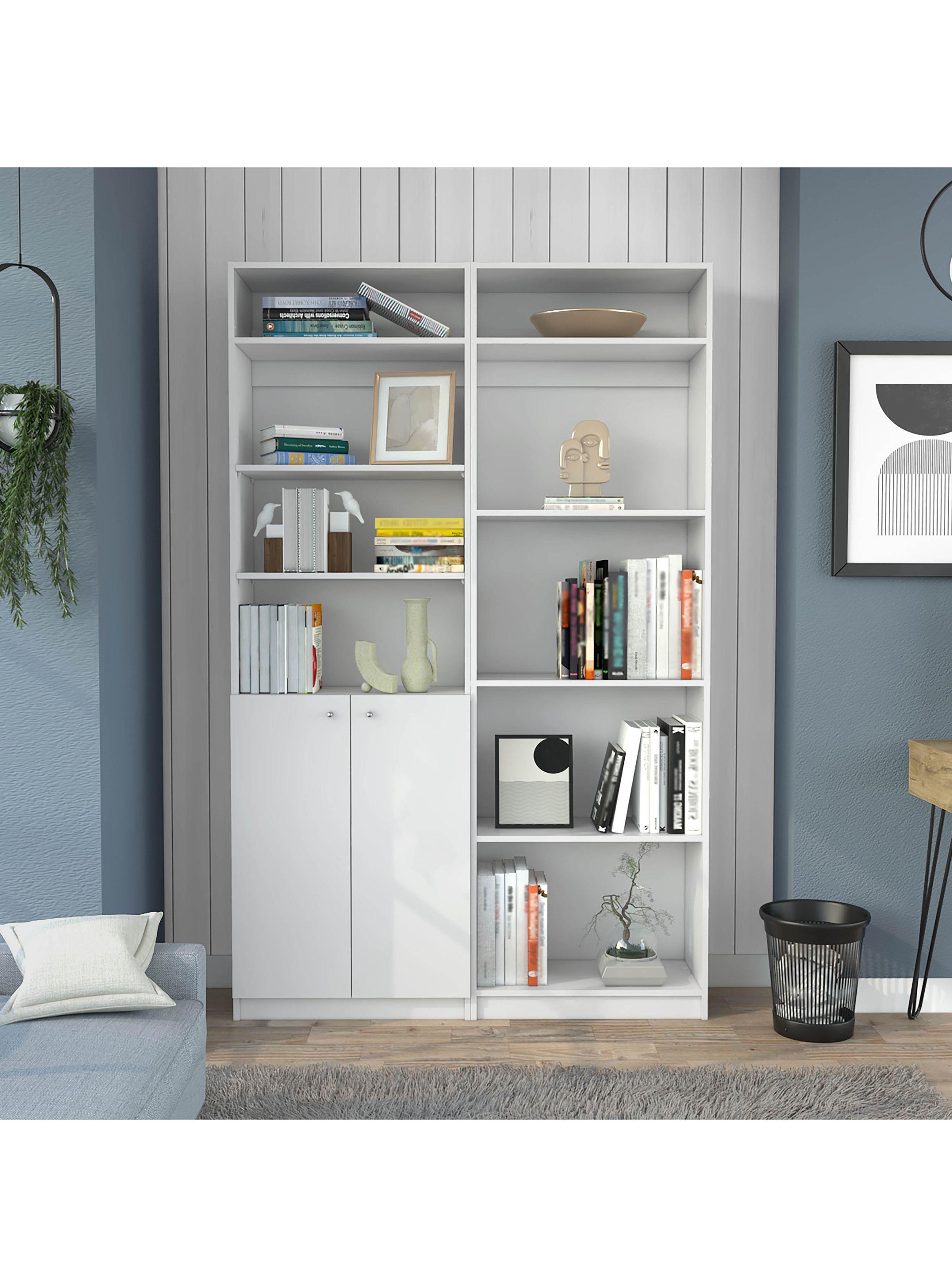 Estante 2P+ Estante 4R + 2 Complementos Home-5
