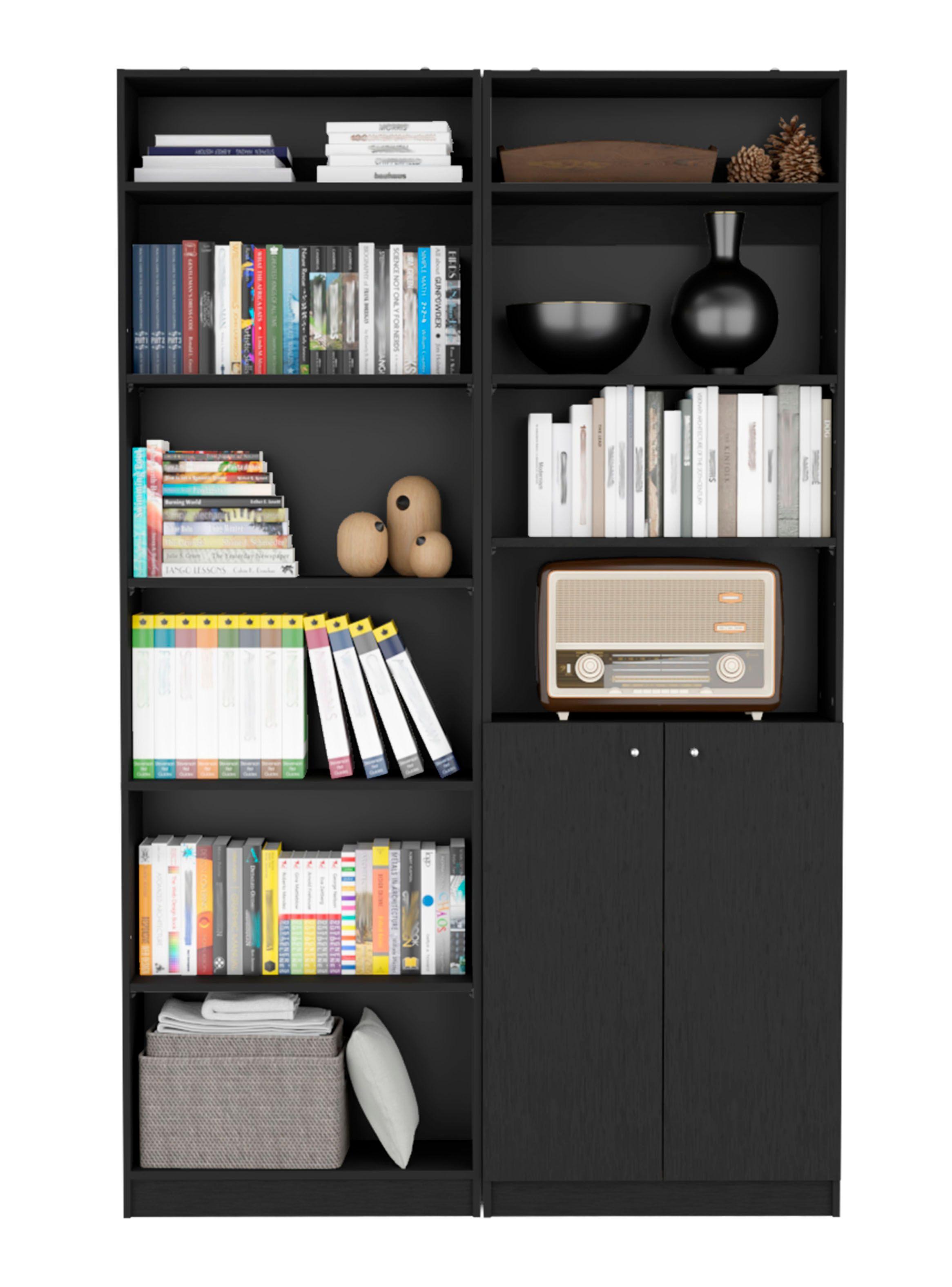 Estante 2P + Estante 5R + 2 Complementos Home-0