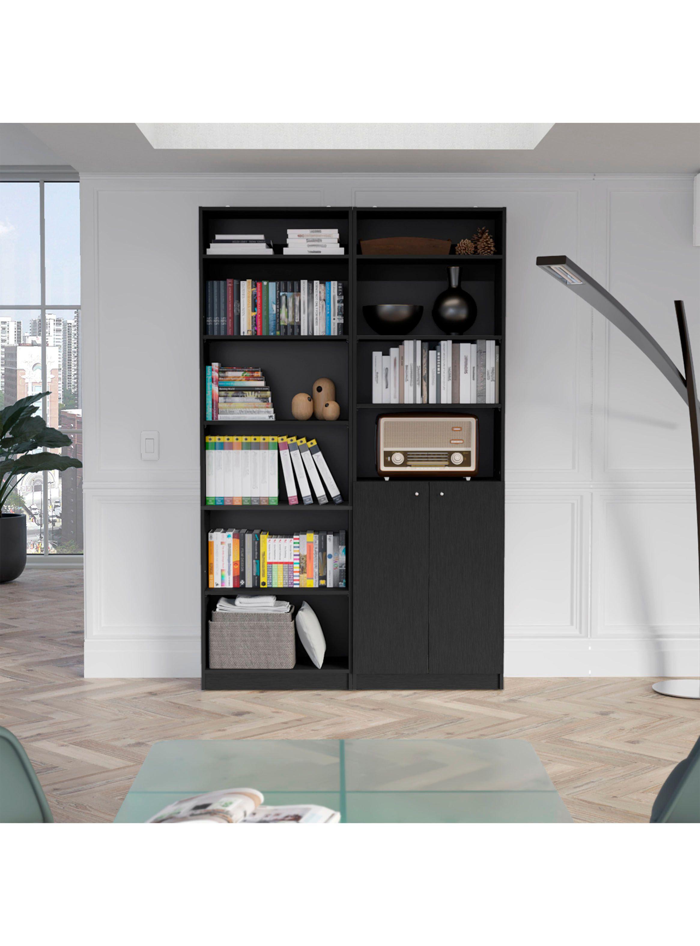 Estante 2P + Estante 5R + 2 Complementos Home-4