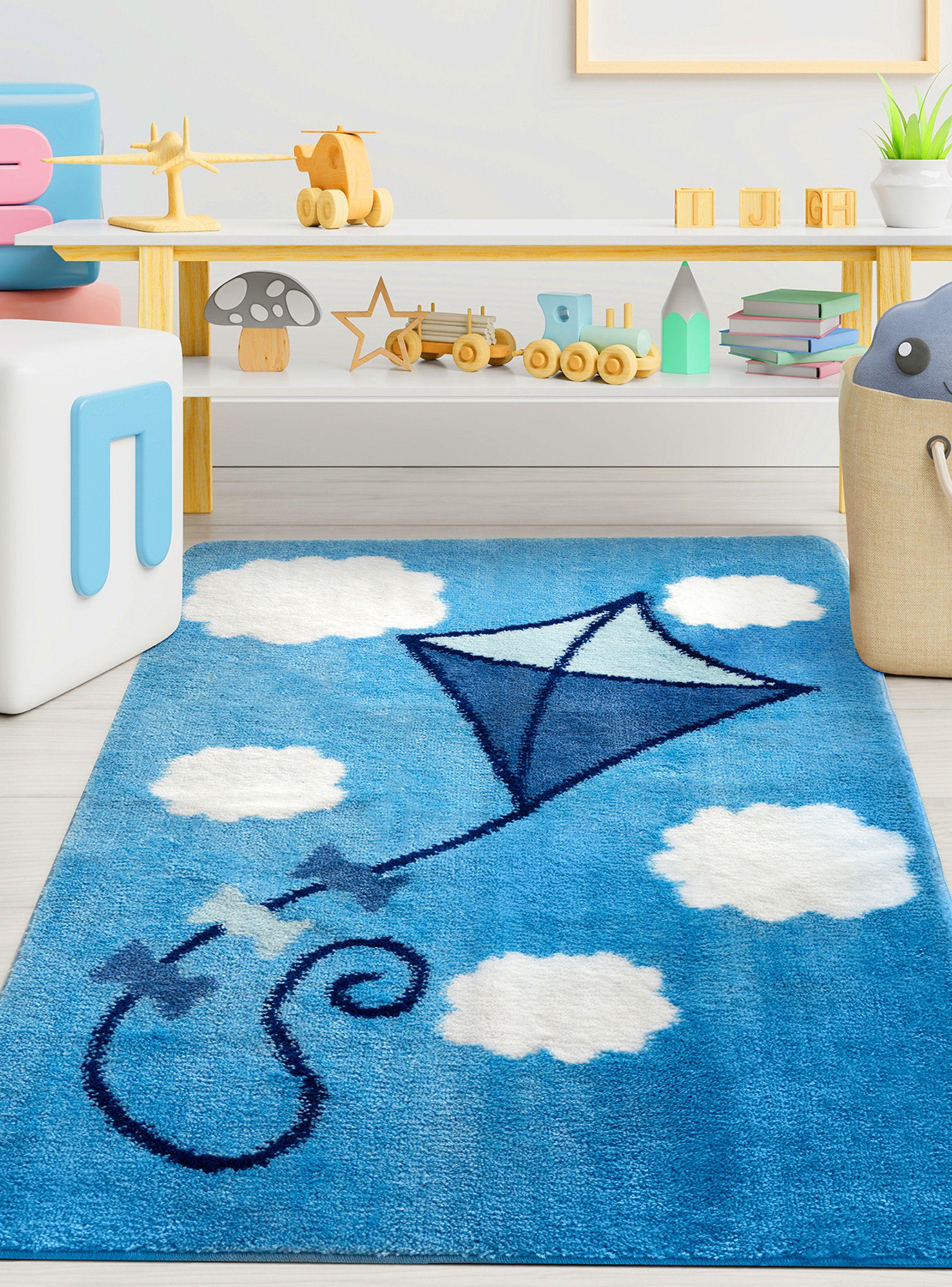 Alfombra 100 x 160 cm Kids Azul-2