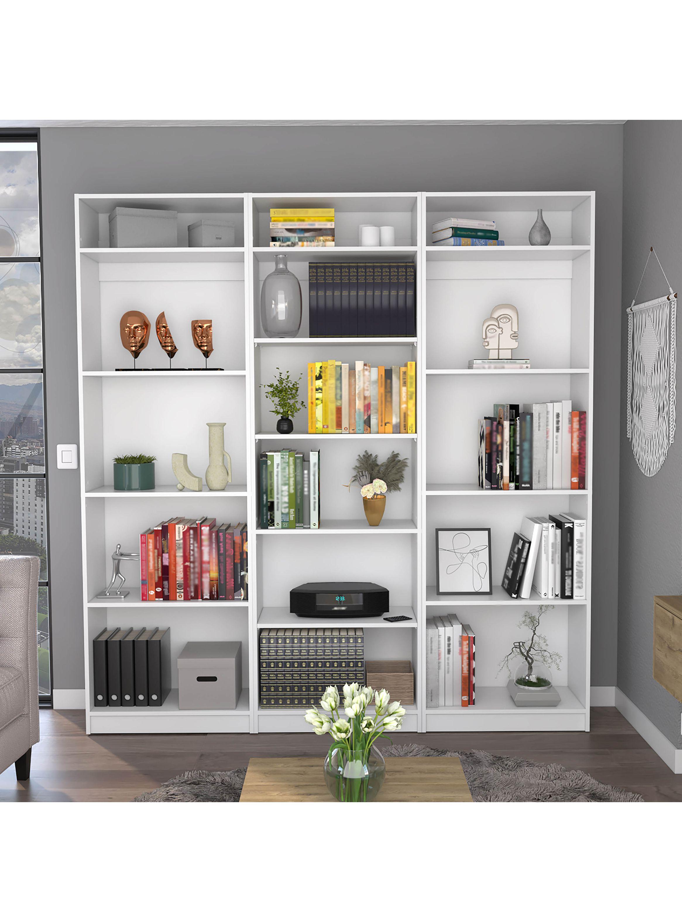 2 Estantes 4 Repisas + Estante 5 Repisas + 3 Complementos-5