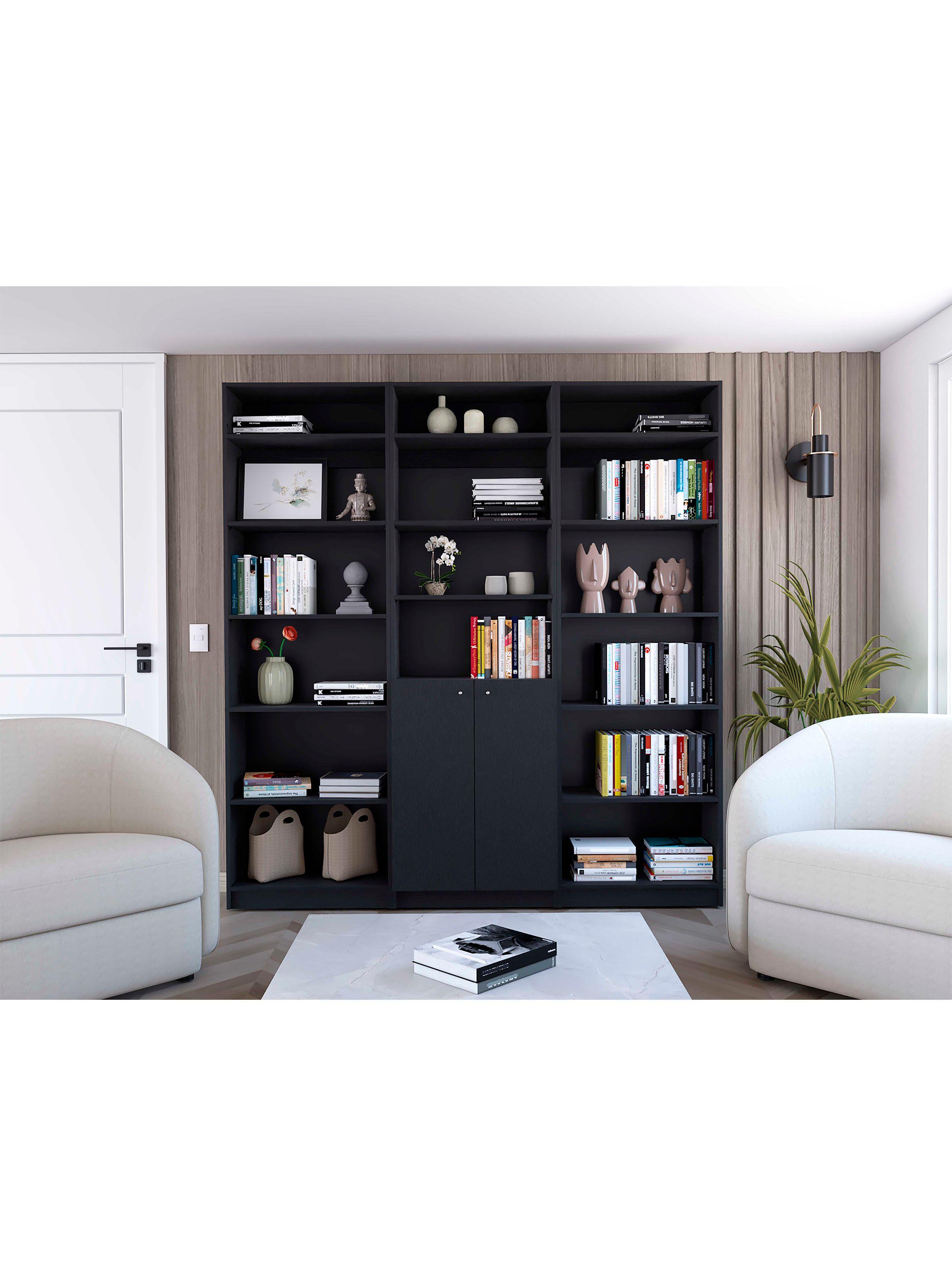 2 Estantes 5 Repisas + Estante 2P + 3 Complementos Home-4