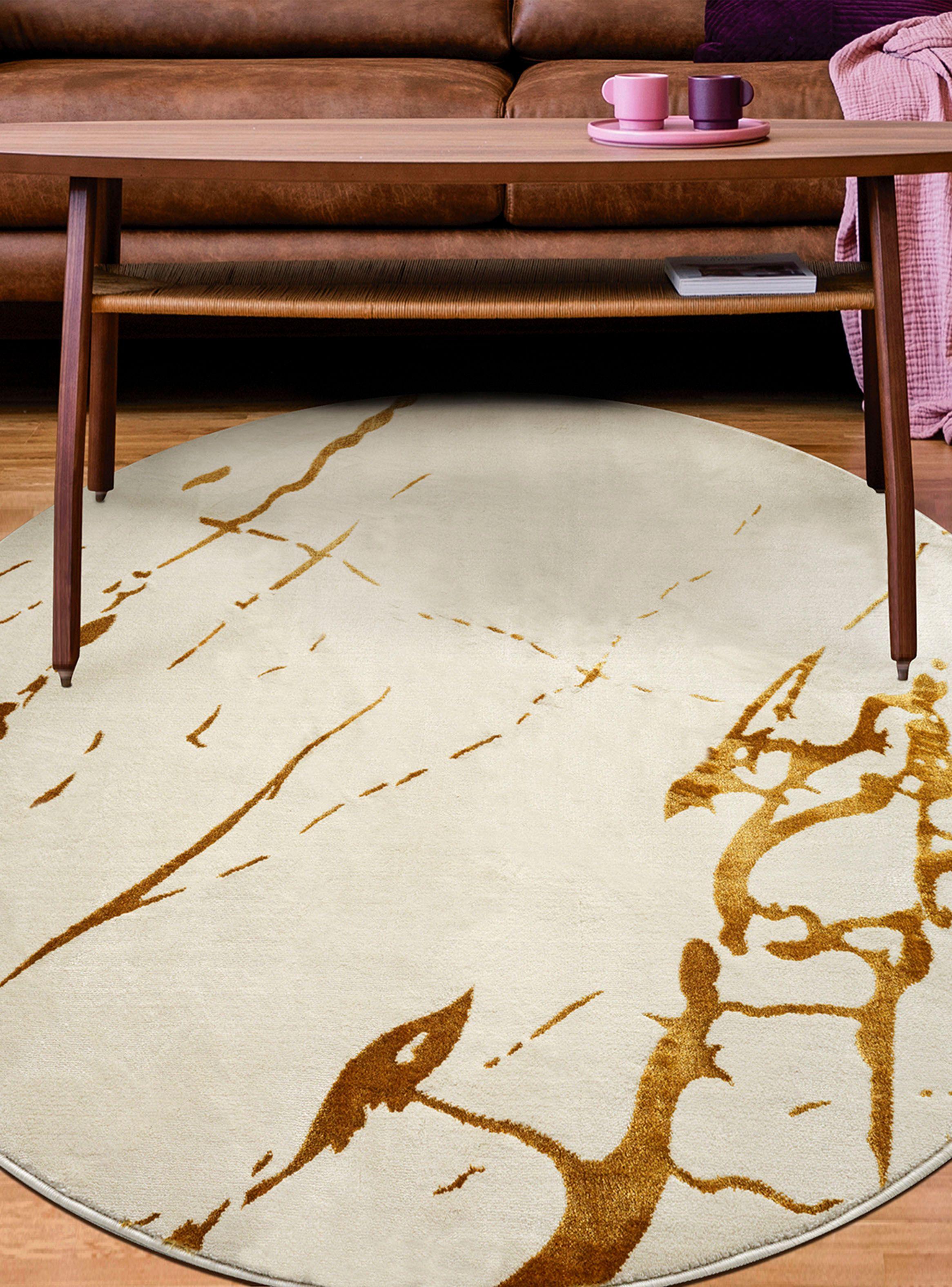 Alfombra Redonda Babil 160 x 160 x 160 cm Beige-2