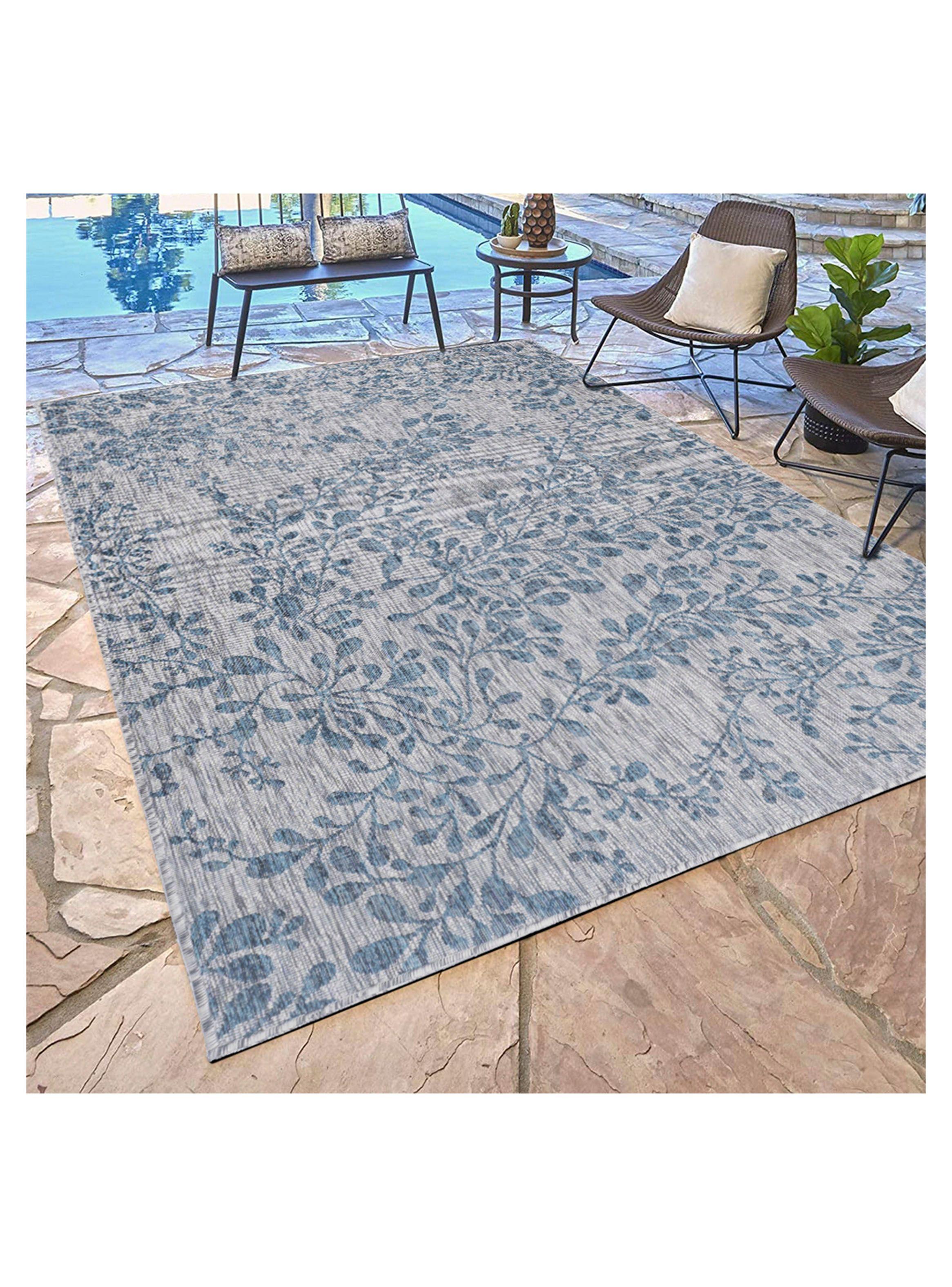 Alfombra 160 x 230 cm Outdoor D2 Verde-2