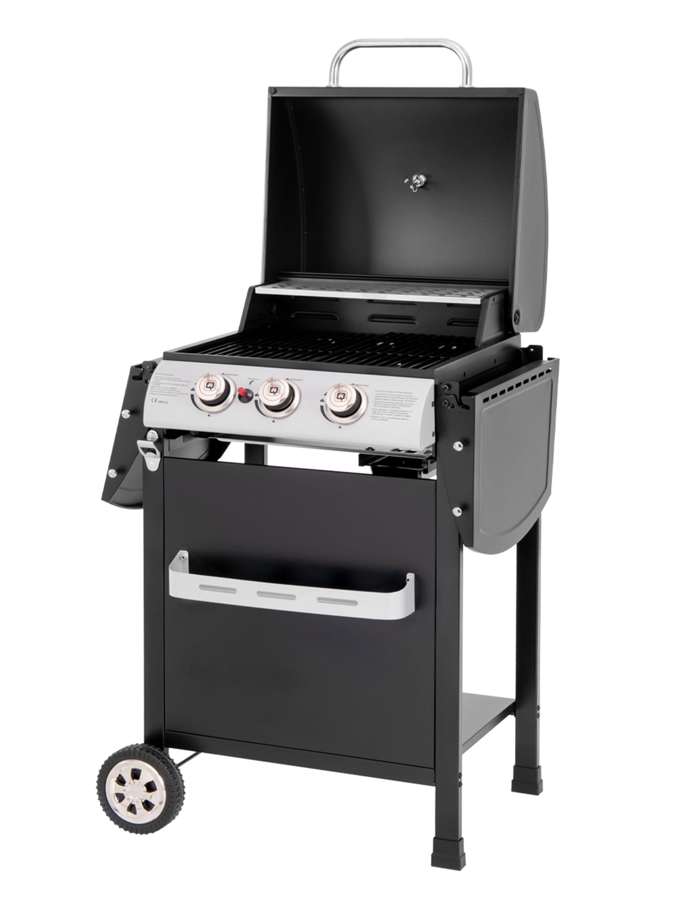 Parrilla a Gas Boston Pro 3 Quemadores-2