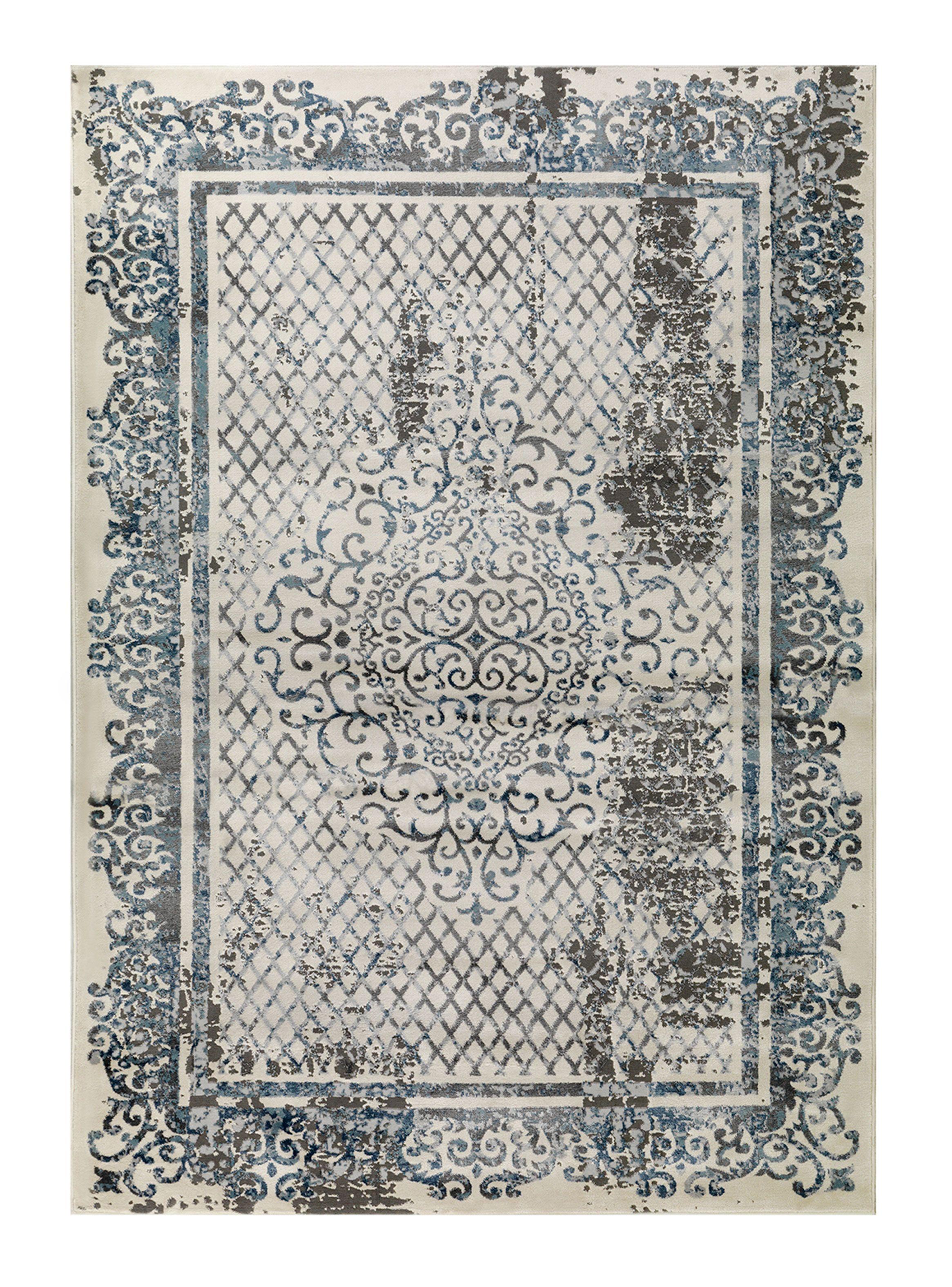 Alfombra 120 x 180 cm Babil D1 Azul-0