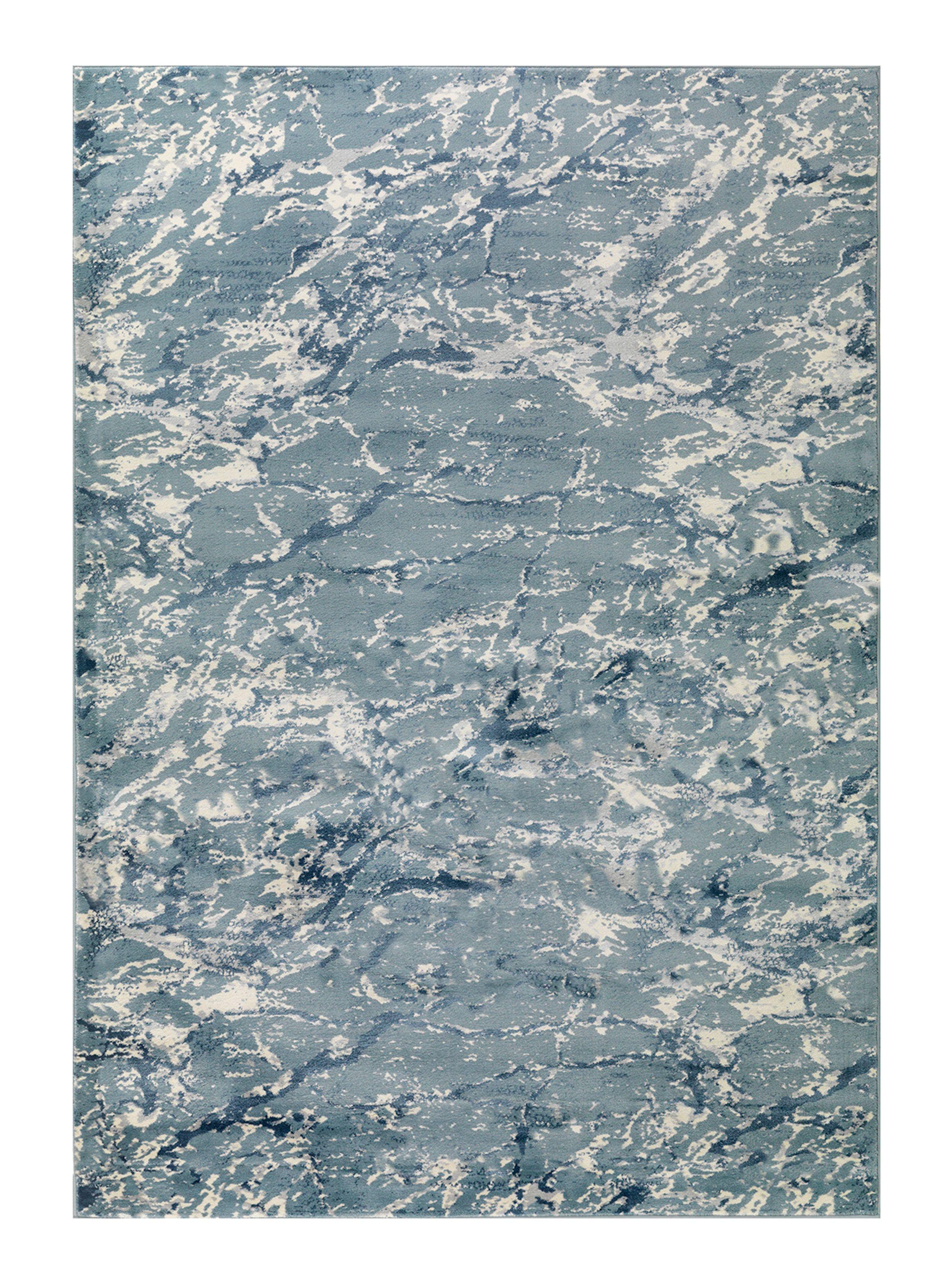 Alfombra 120 x 180 cm Babil Azul Manchas-0
