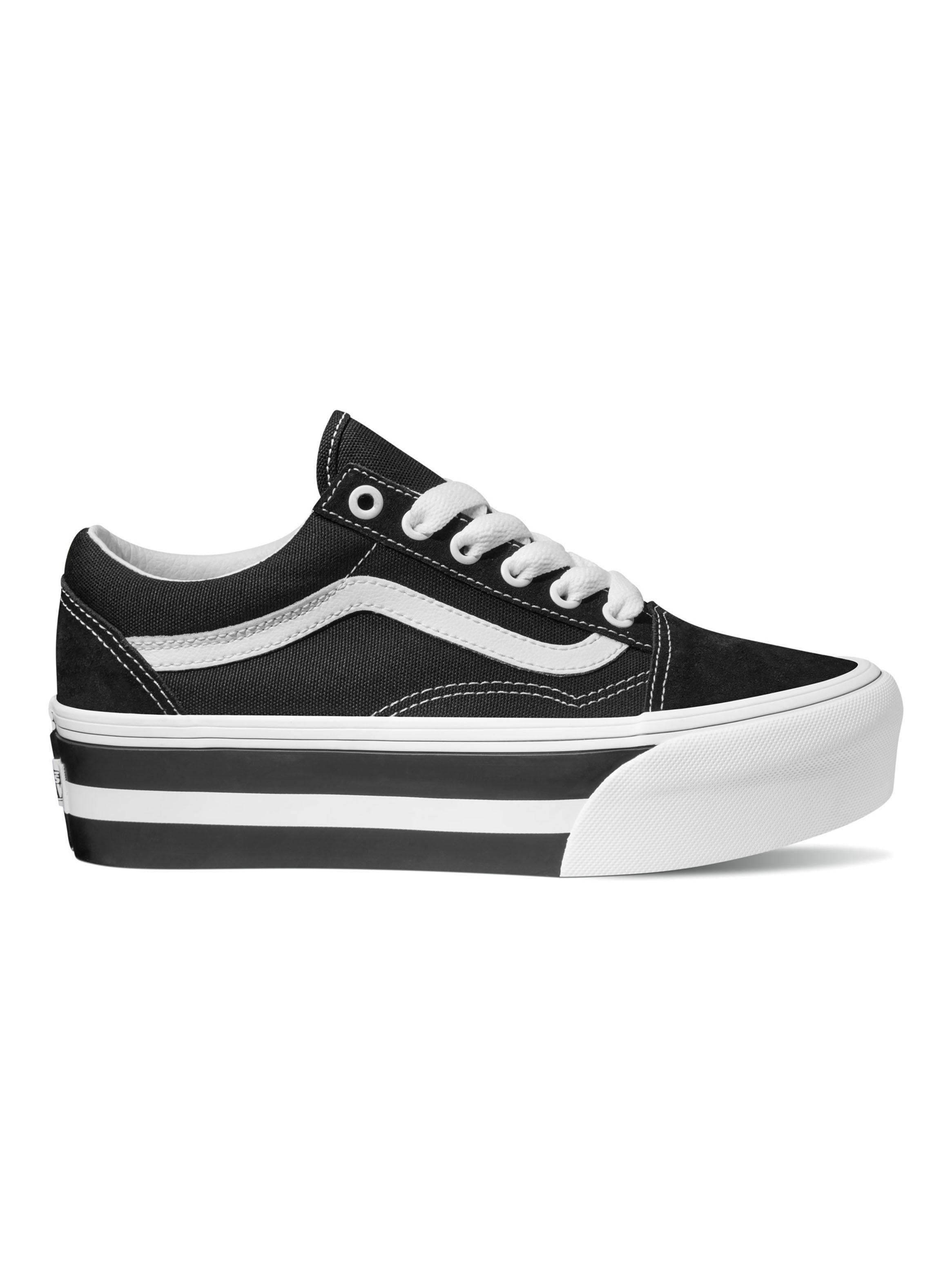 Zapatillas Urbana Acordonado Old Skool Stackform Mujer-0