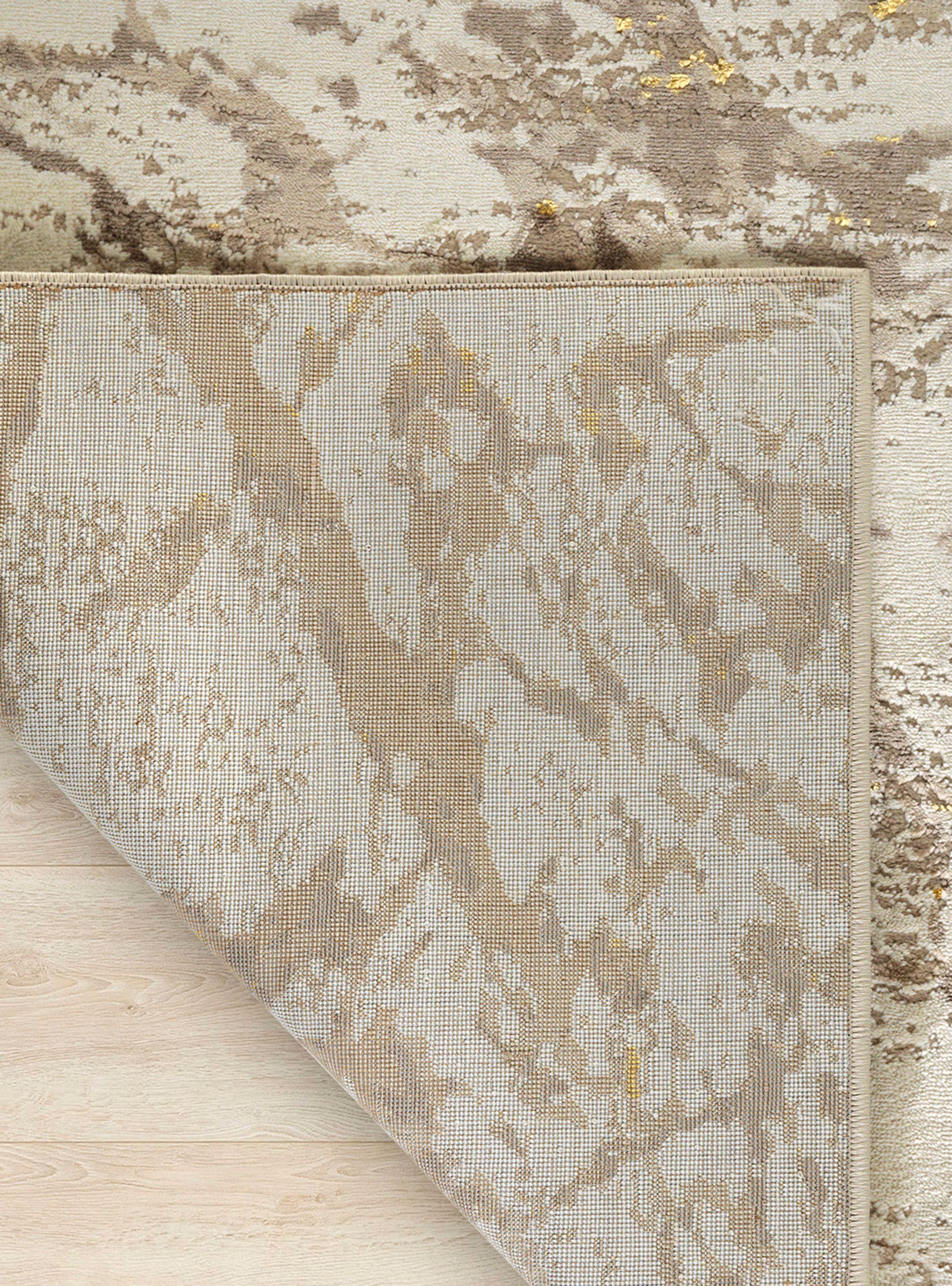 Alfombra 120 x 180 cm Babil Dorado Texturas 2-1