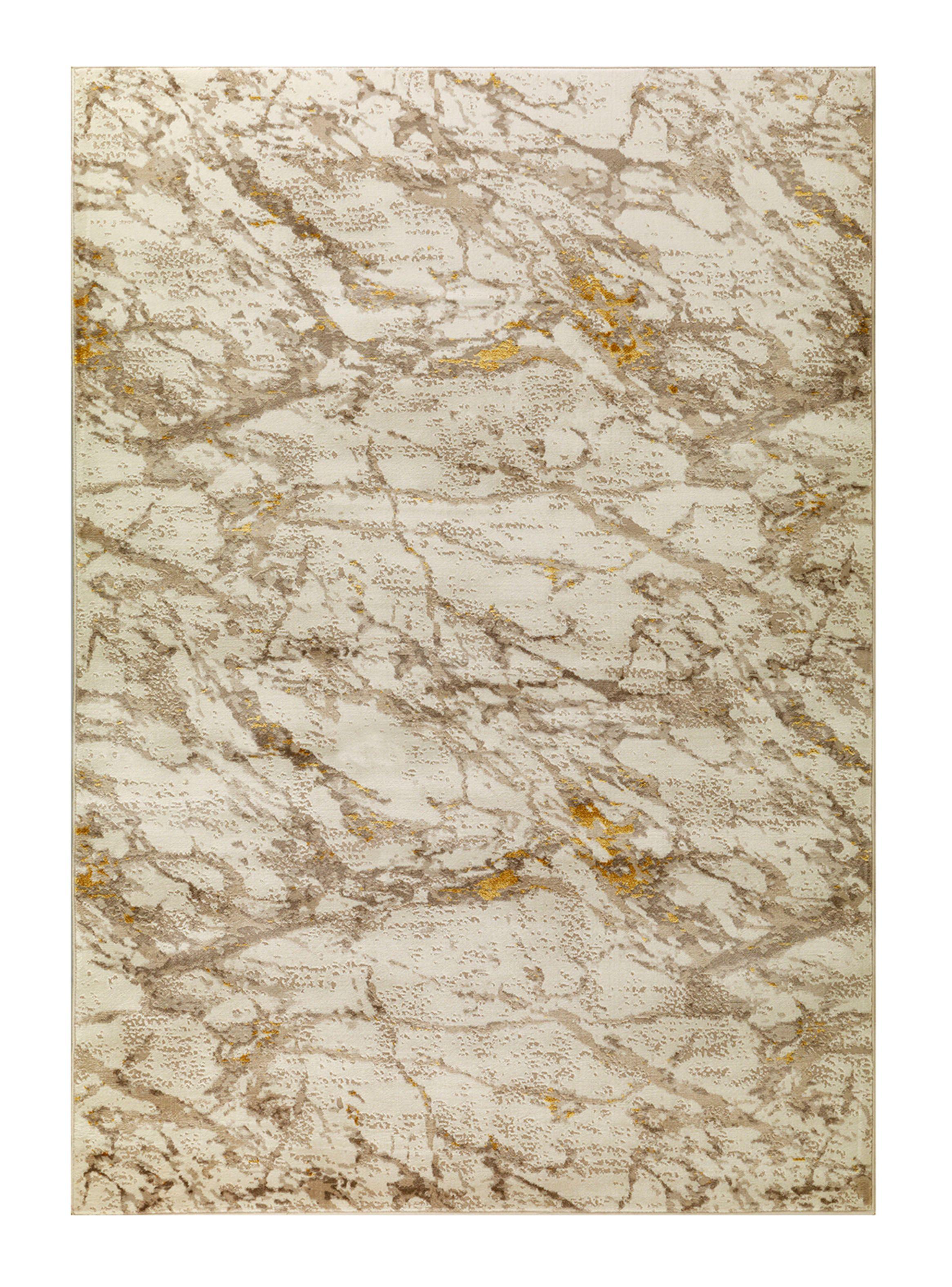 Alfombra 120 x 180 cm Babil Dorado Texturas 2-0