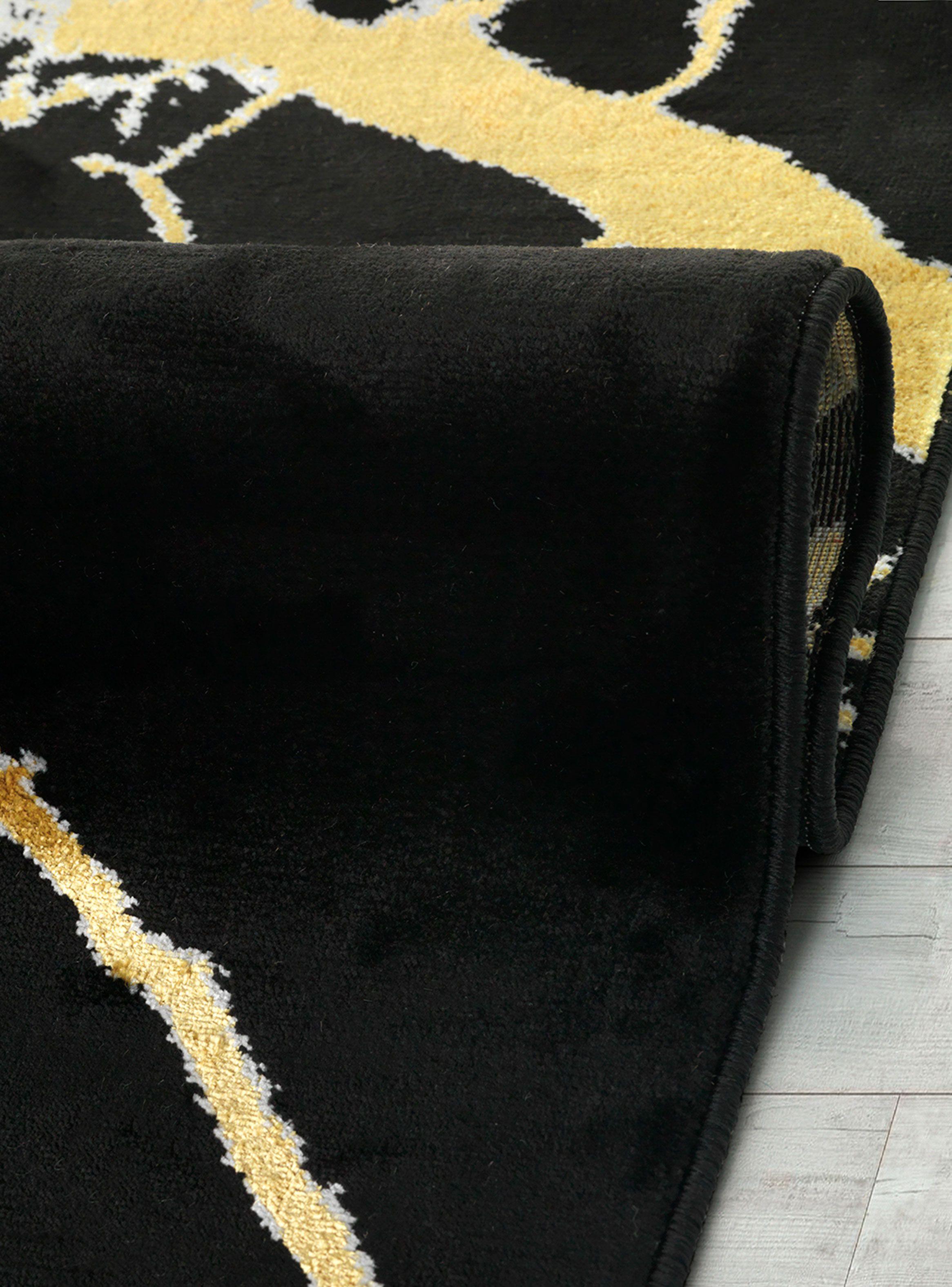 Alfombra 120 x 180 cm Babil D2 Negro-1
