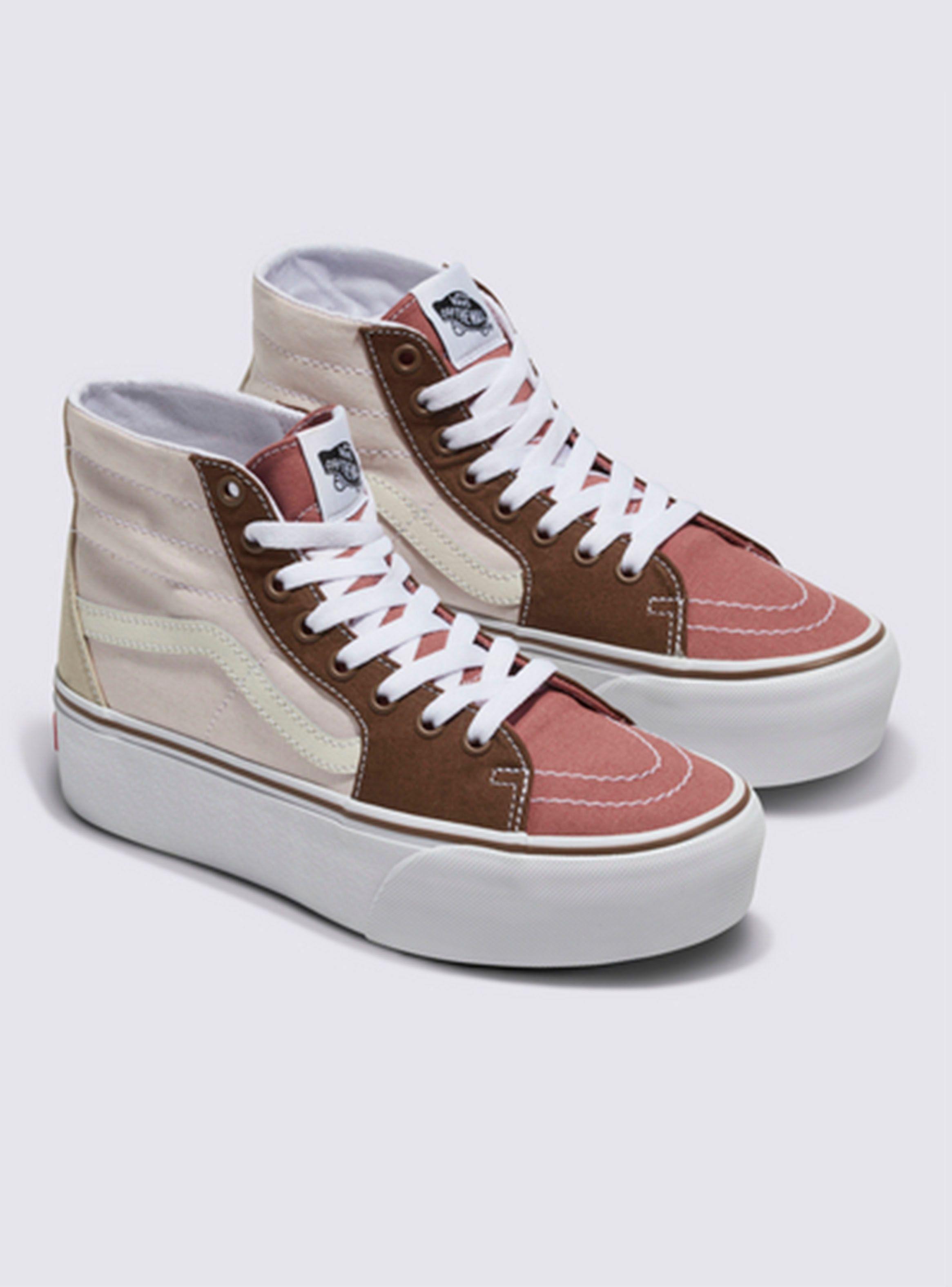 Zapatilla Urbana Stackform Multi-Sk8-Hi Tapered Mujer-1