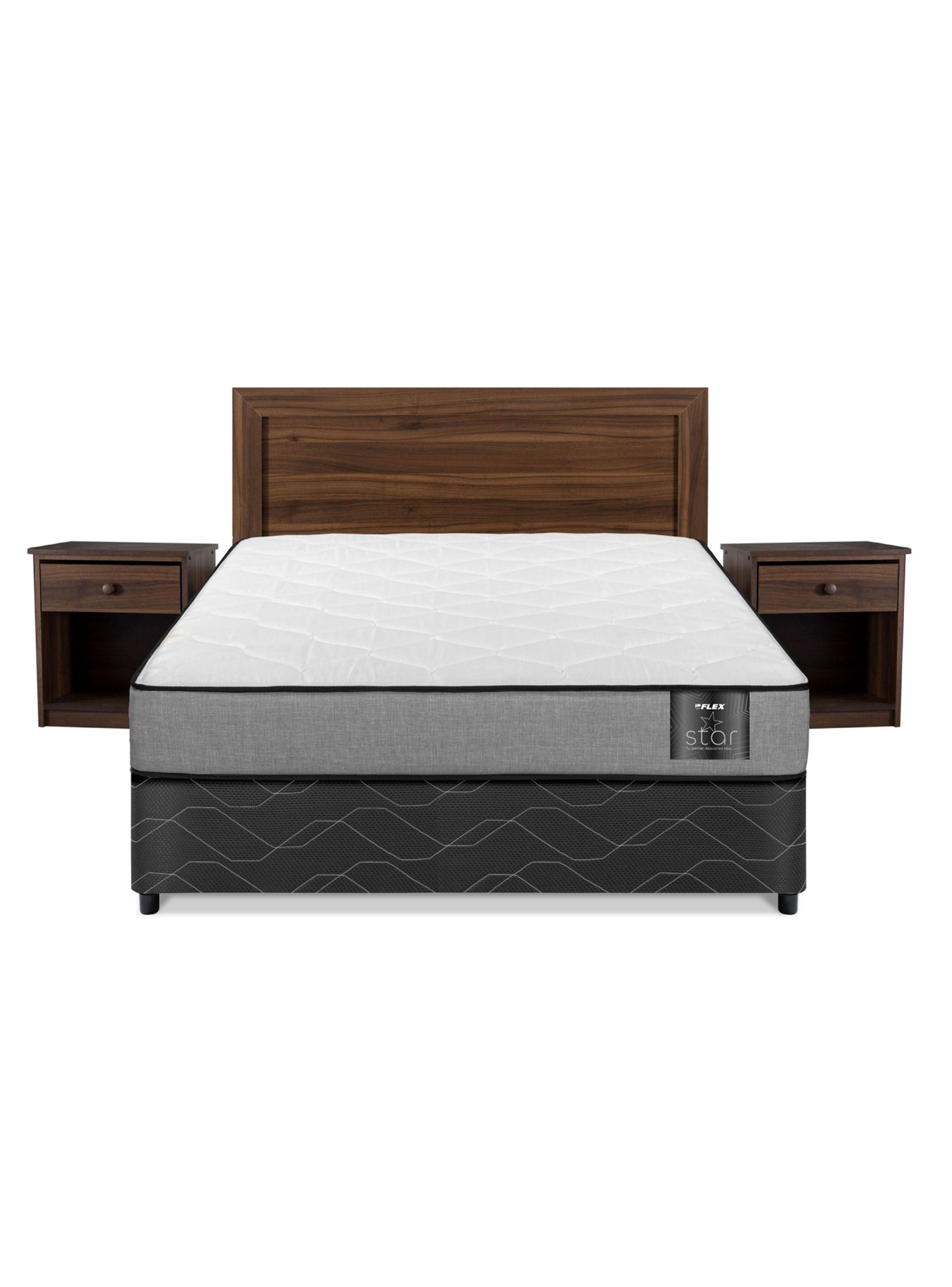Cama Americana Star 2 Plazas + Set Asturias-1
