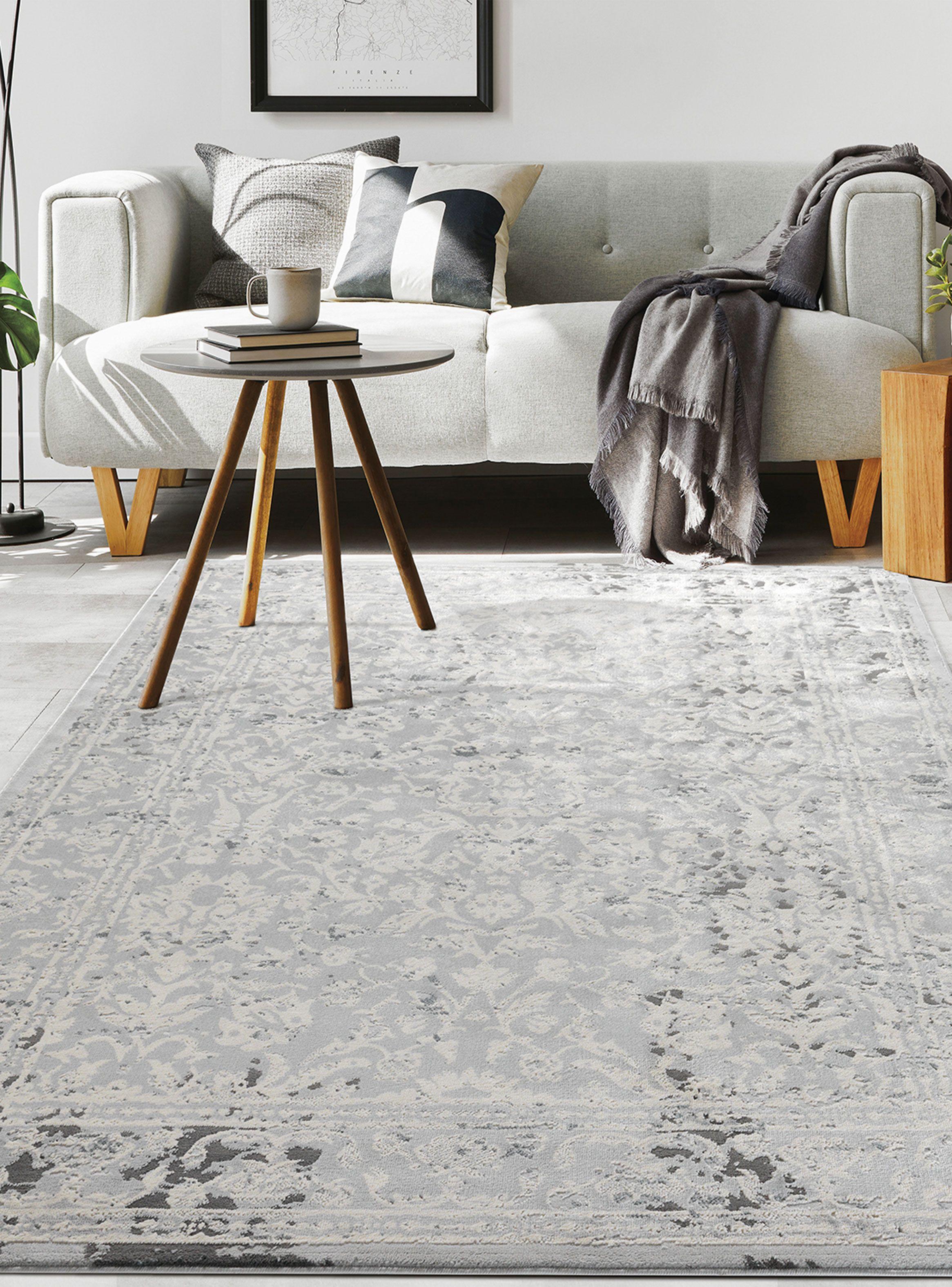 Alfombra 160 x 230 cm Babil D2 Gris Retrato-2