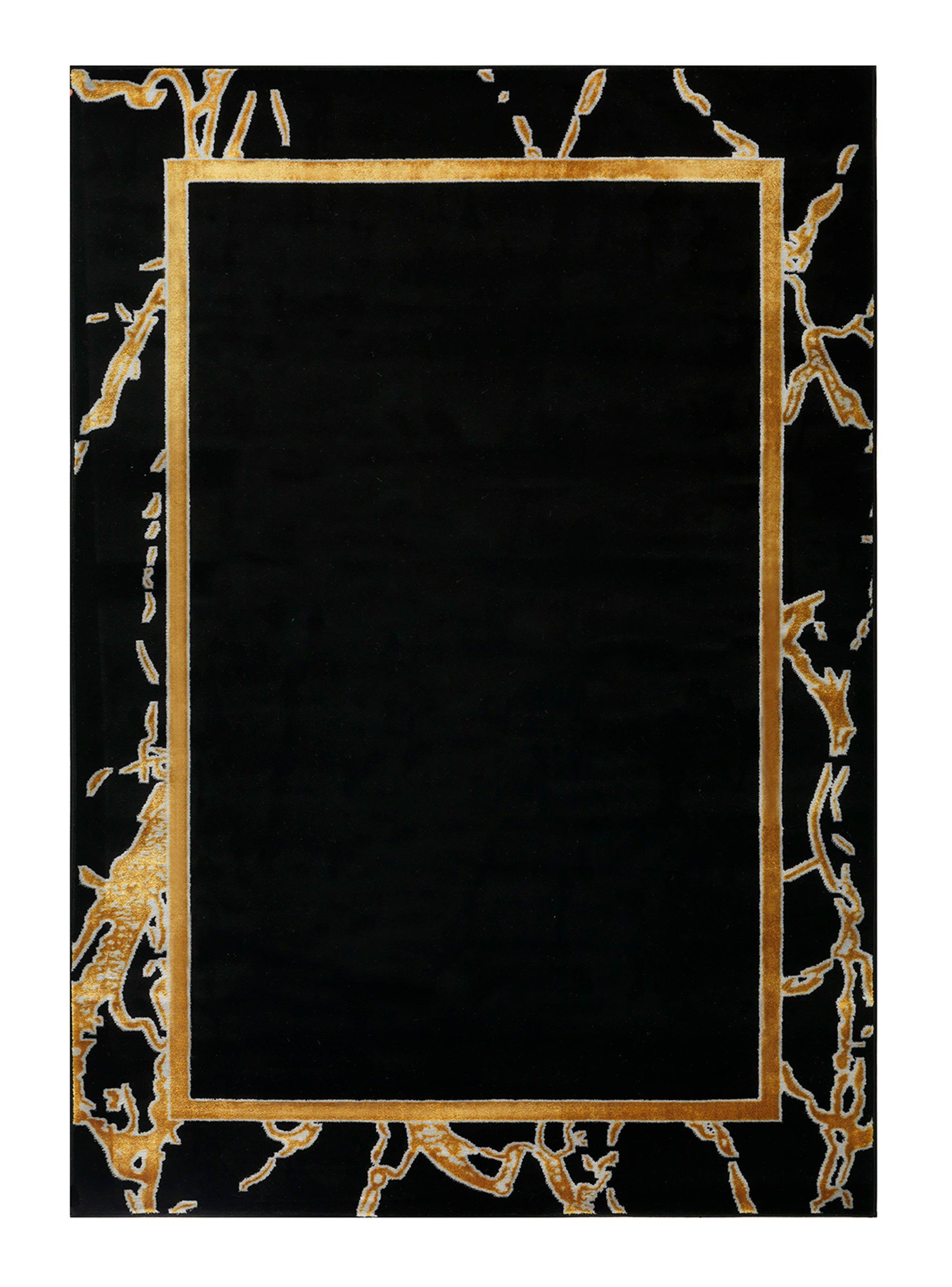 Alfombra 160 x 230 cm Babil D1 Negro-0