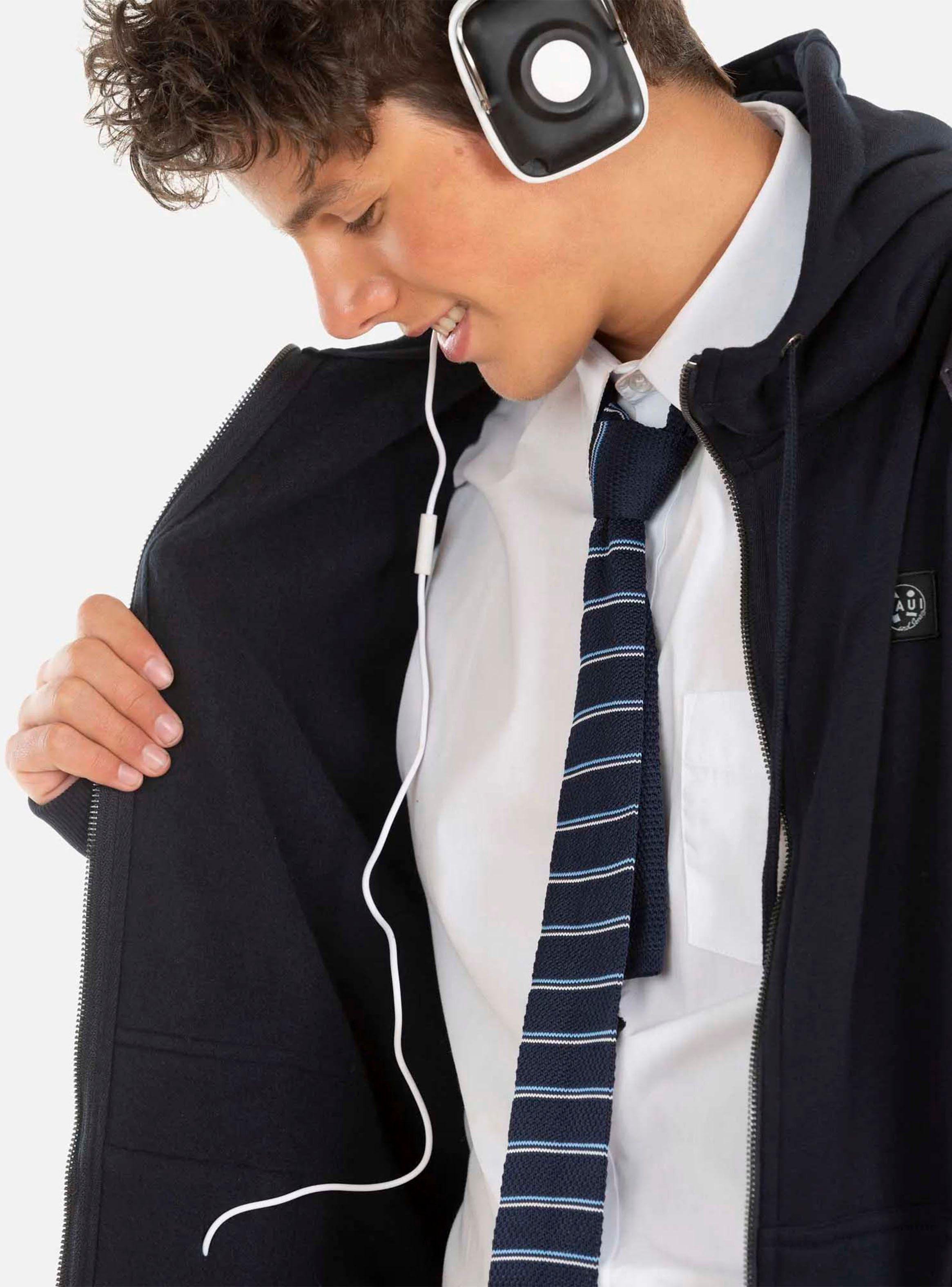 Polerón Escolar con Capucha-2