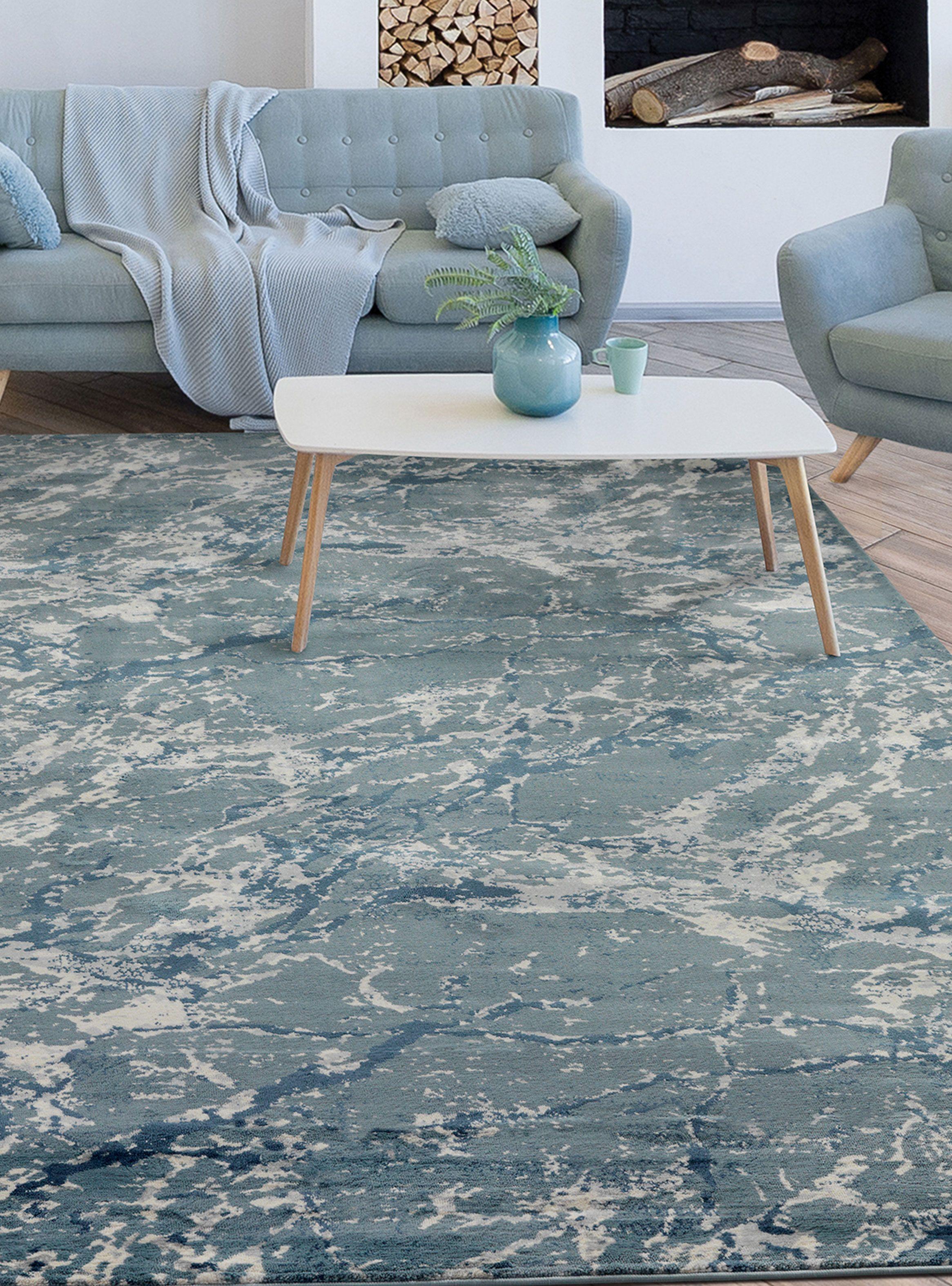 Alfombra 240 x 305 cm Babil Azul Manchas-2