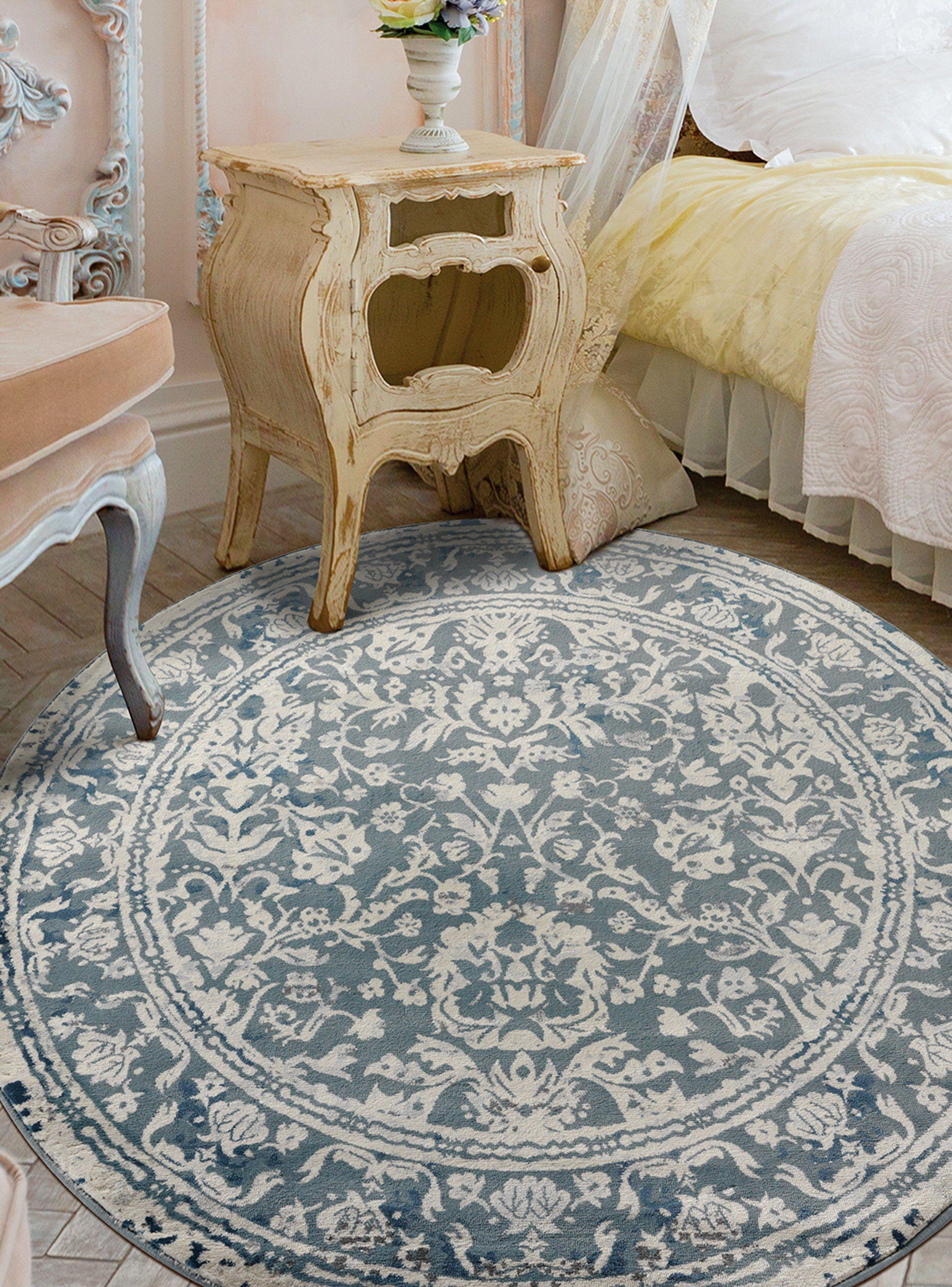 Alfombra 160 cm Babil Azul-2