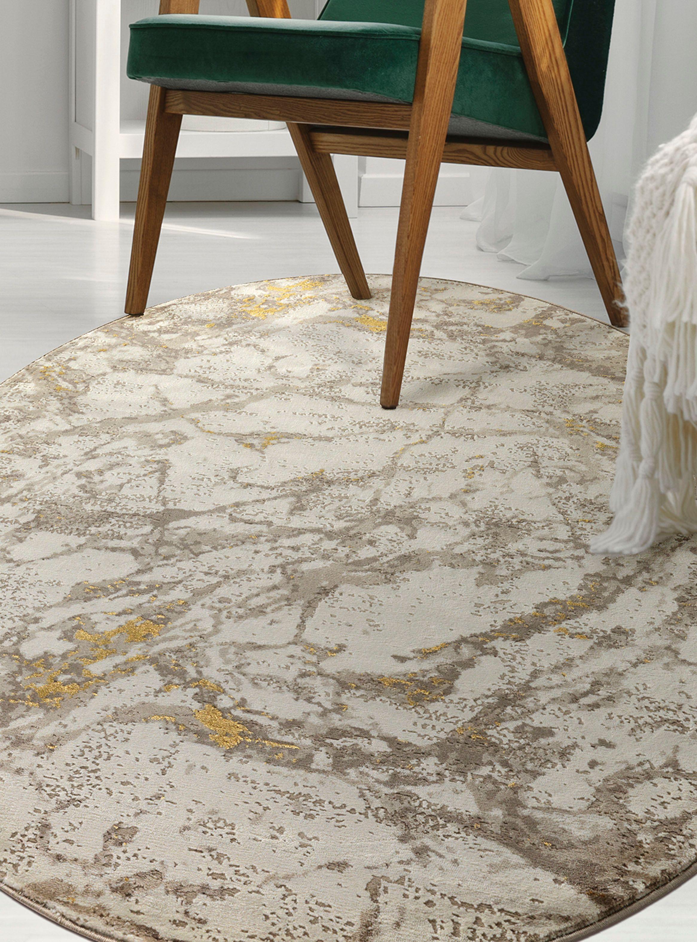 Alfombra 160 cm Babil Dorado-2