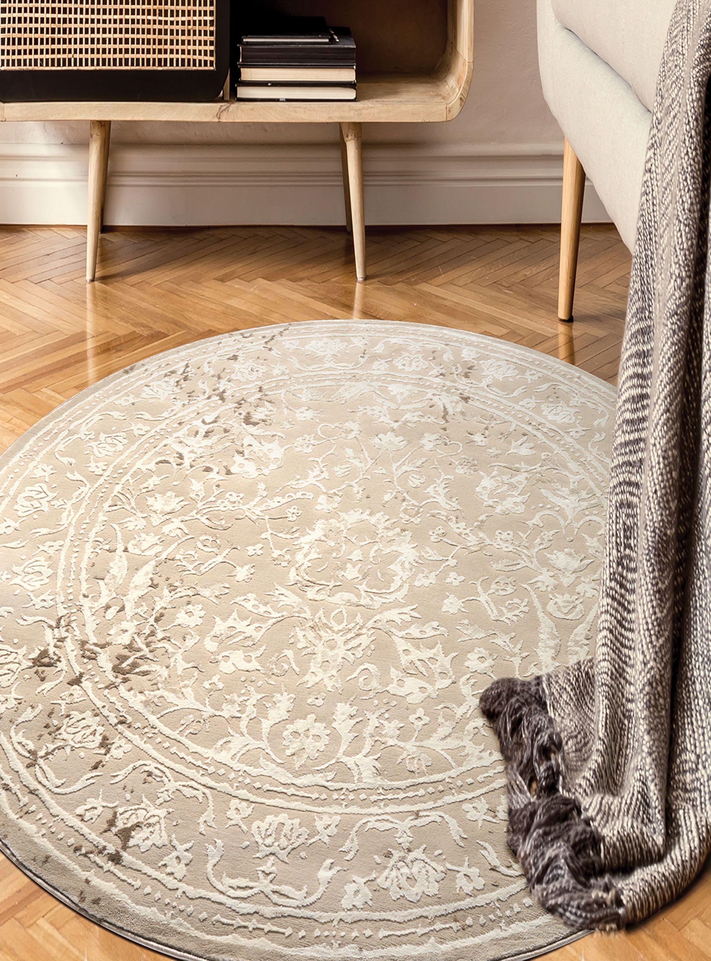 Alfombra 160 cm Babil D2 Beige-2
