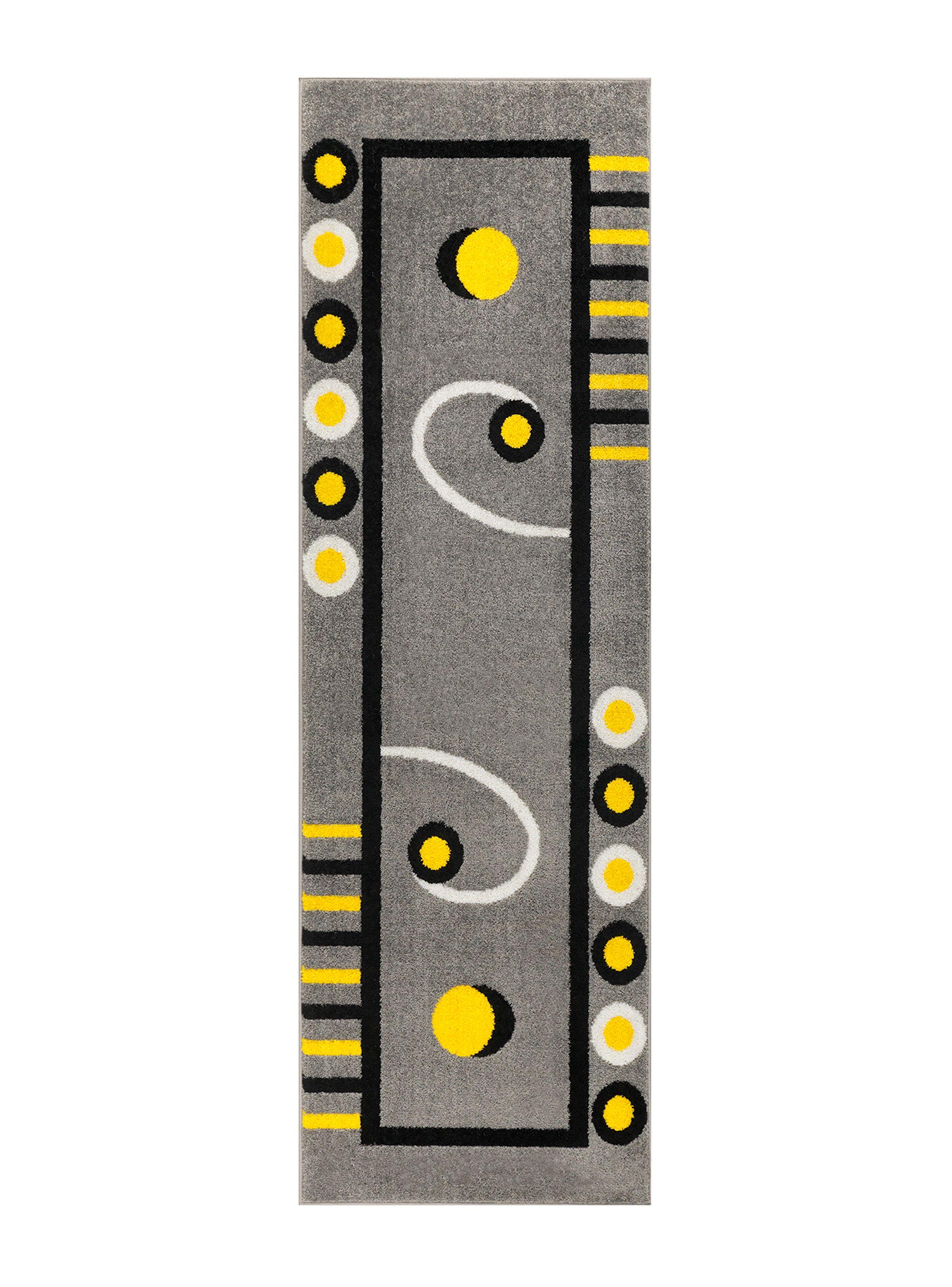 Alfombra Pasillo Florida 70 x 230 cm Amarillo-0