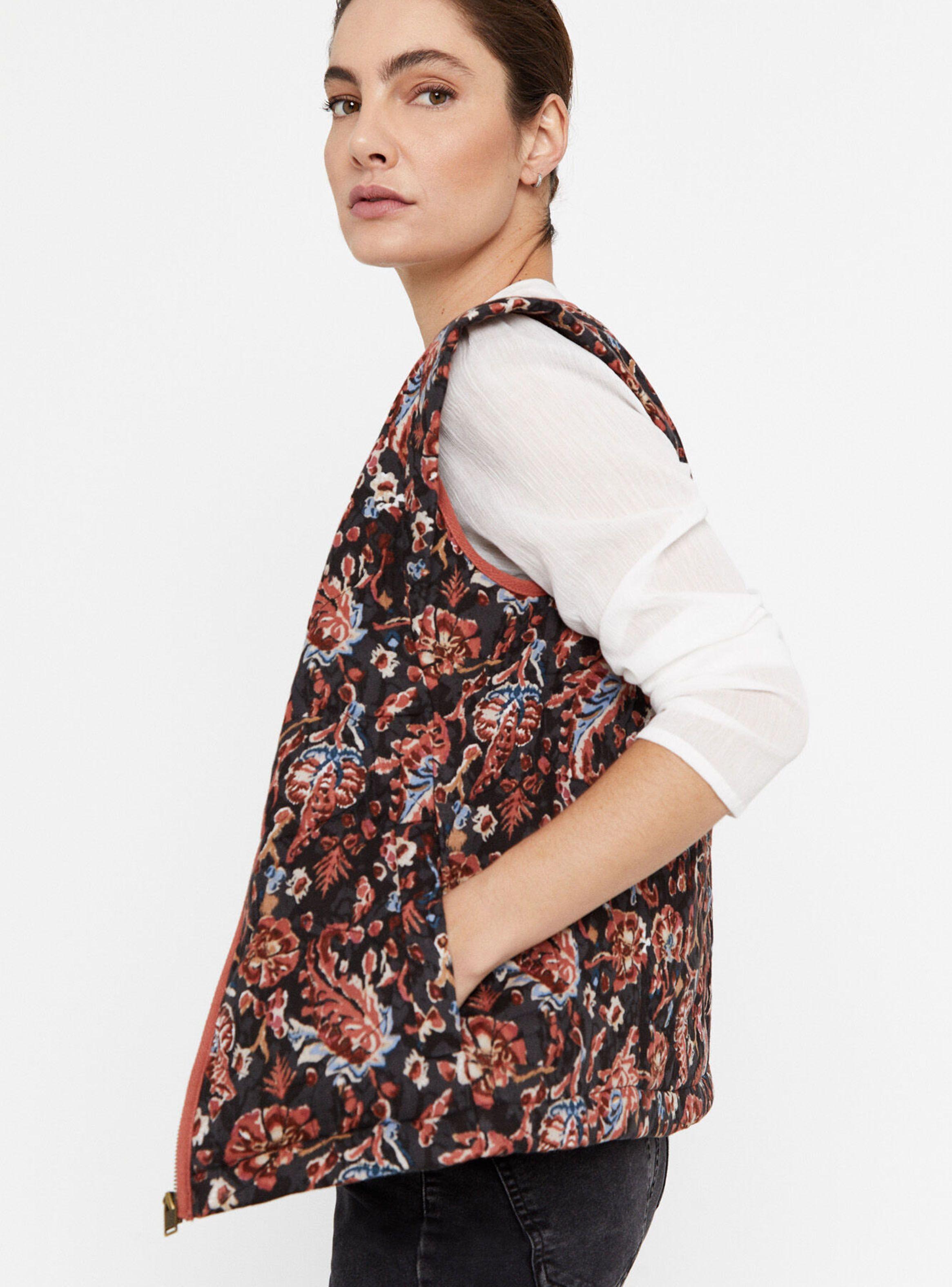 Chaleco Acolchado Estampado-3