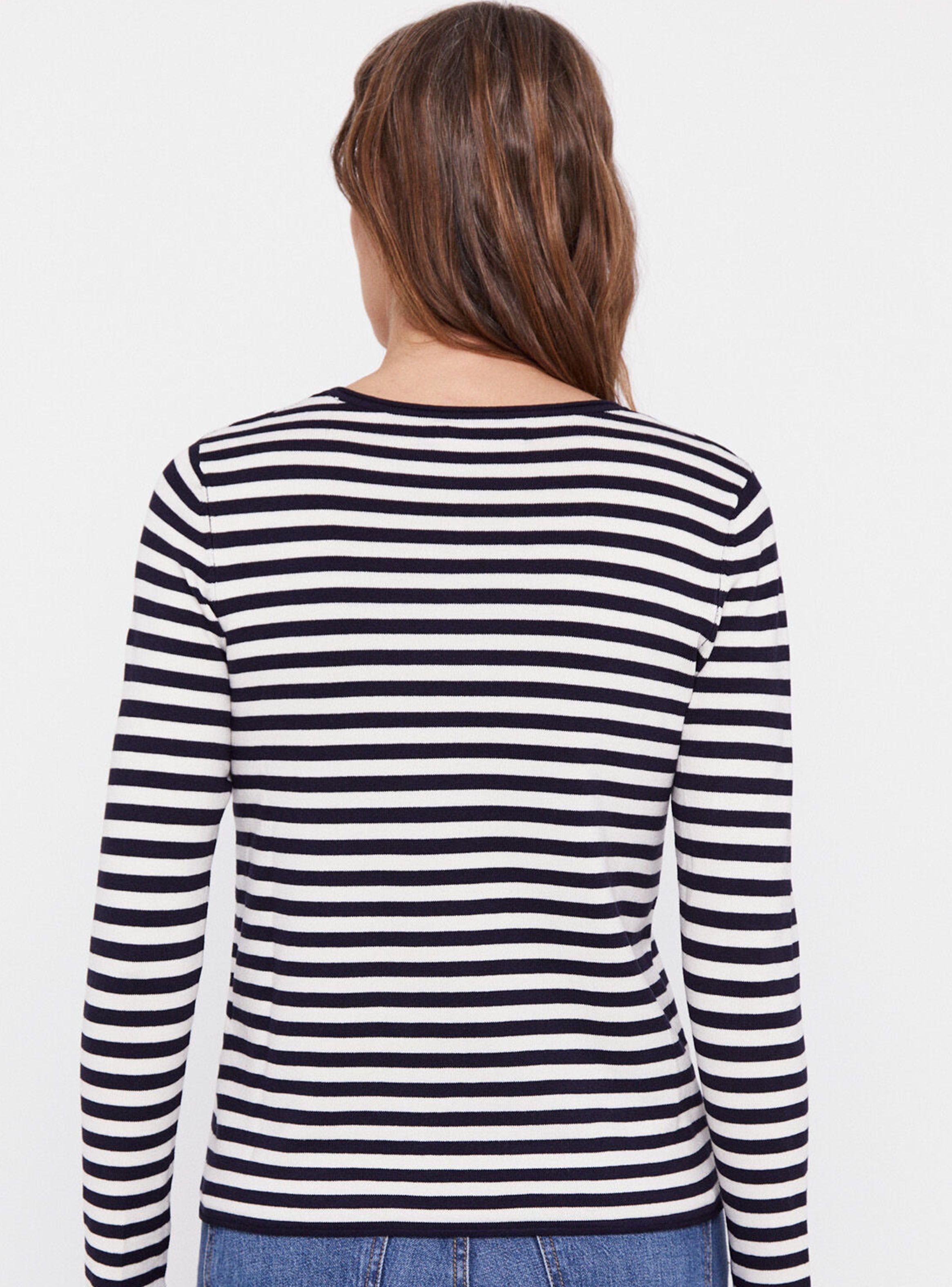 Sweater Jersey Viscosa Ecovero Rayado-1